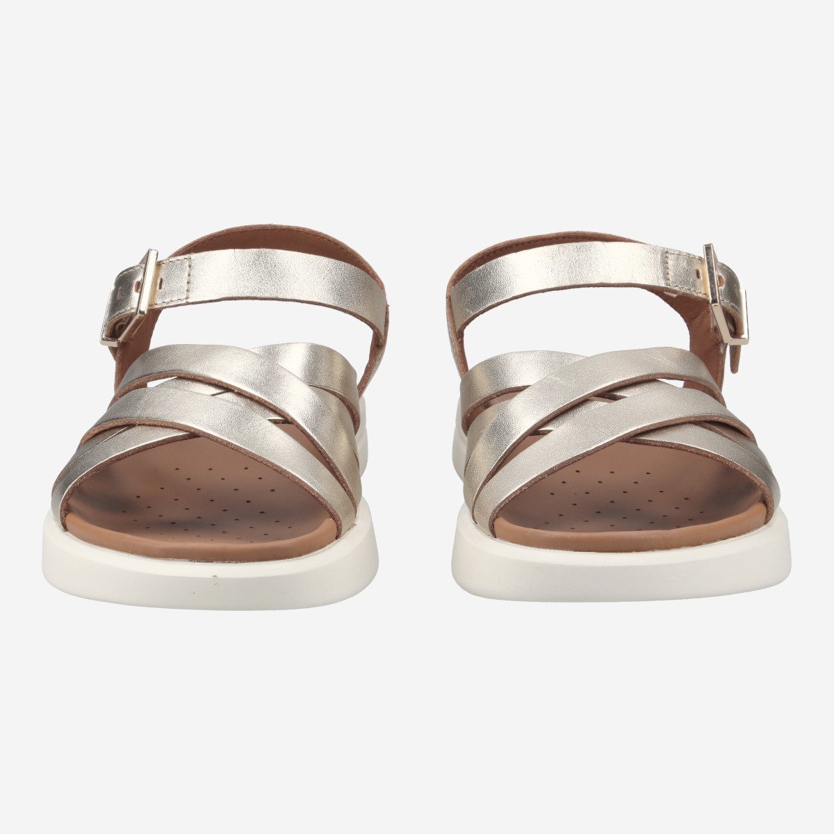 Geox GEOX XAND, Sandaletten in Gold günstig online kaufen