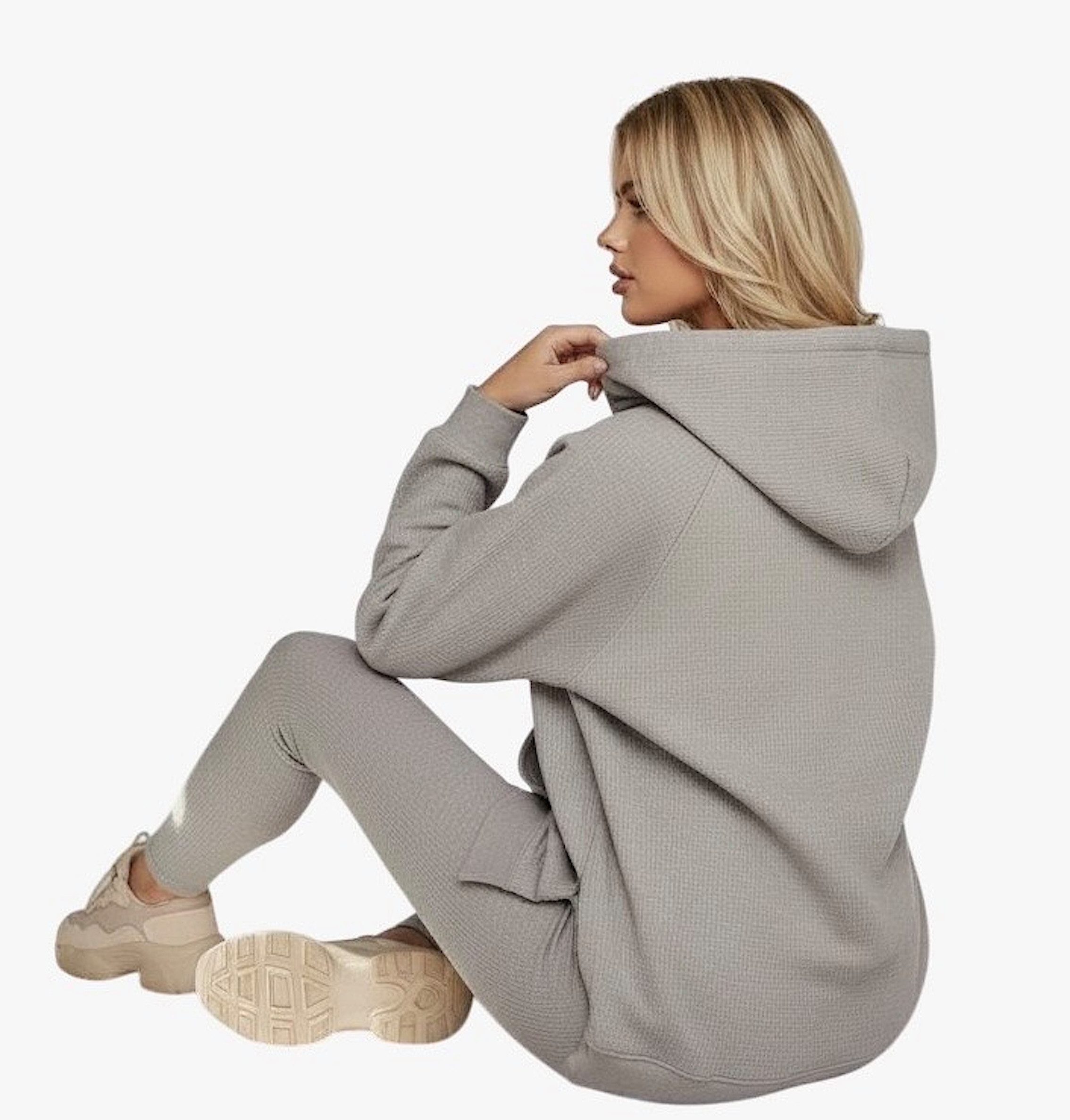 Worldclassca Jogginganzug Worldclassca Oversize Jogginganzug Suit Hausanzug Trainingsanzug, LOUNGEWEAR SUIT ANZUG SPORTANZUG