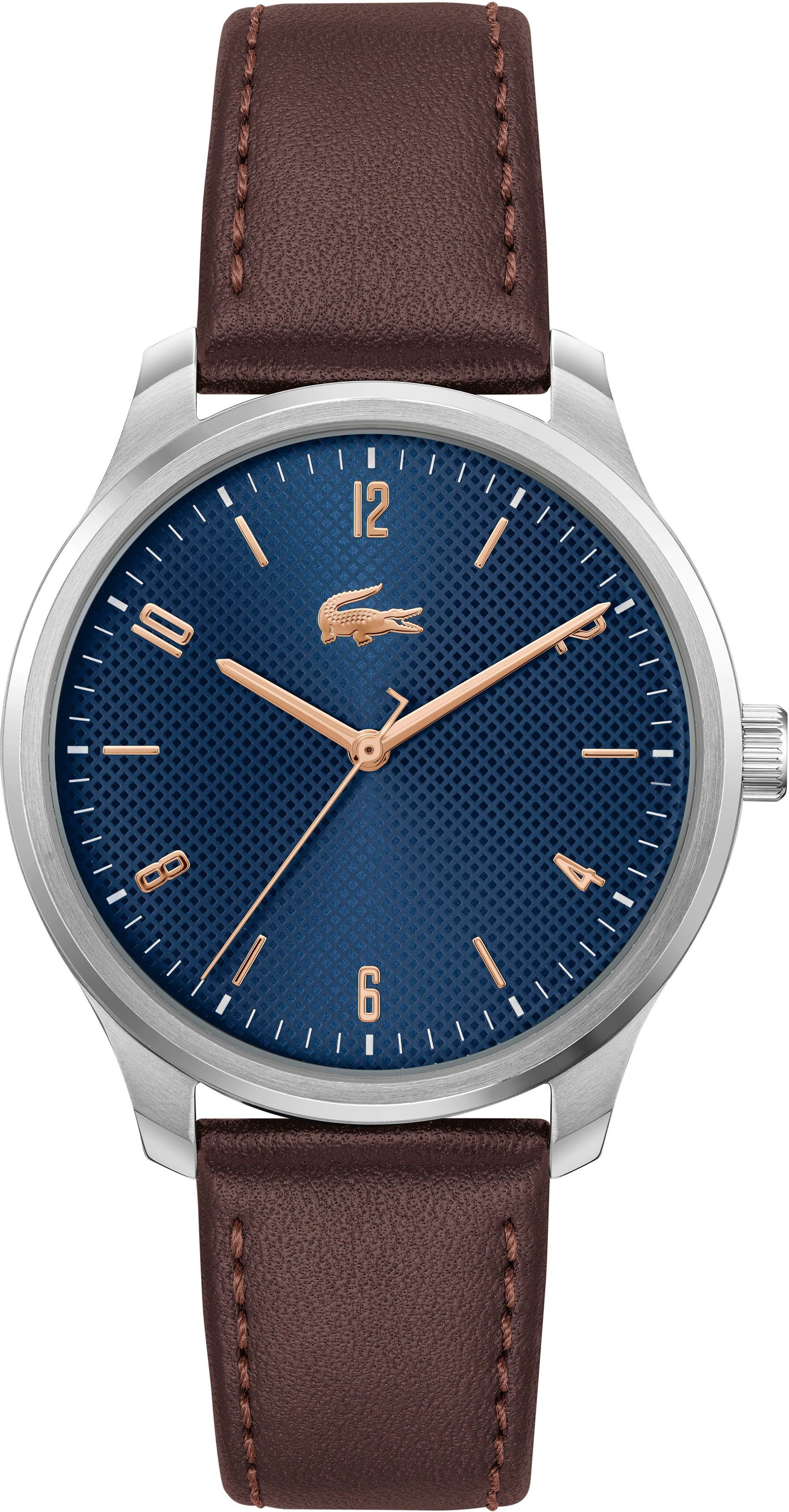 Lacoste Quarzuhr LISBON 2011322, Armbanduhr, Herrenuhr, Mineralglas, Ledera günstig online kaufen