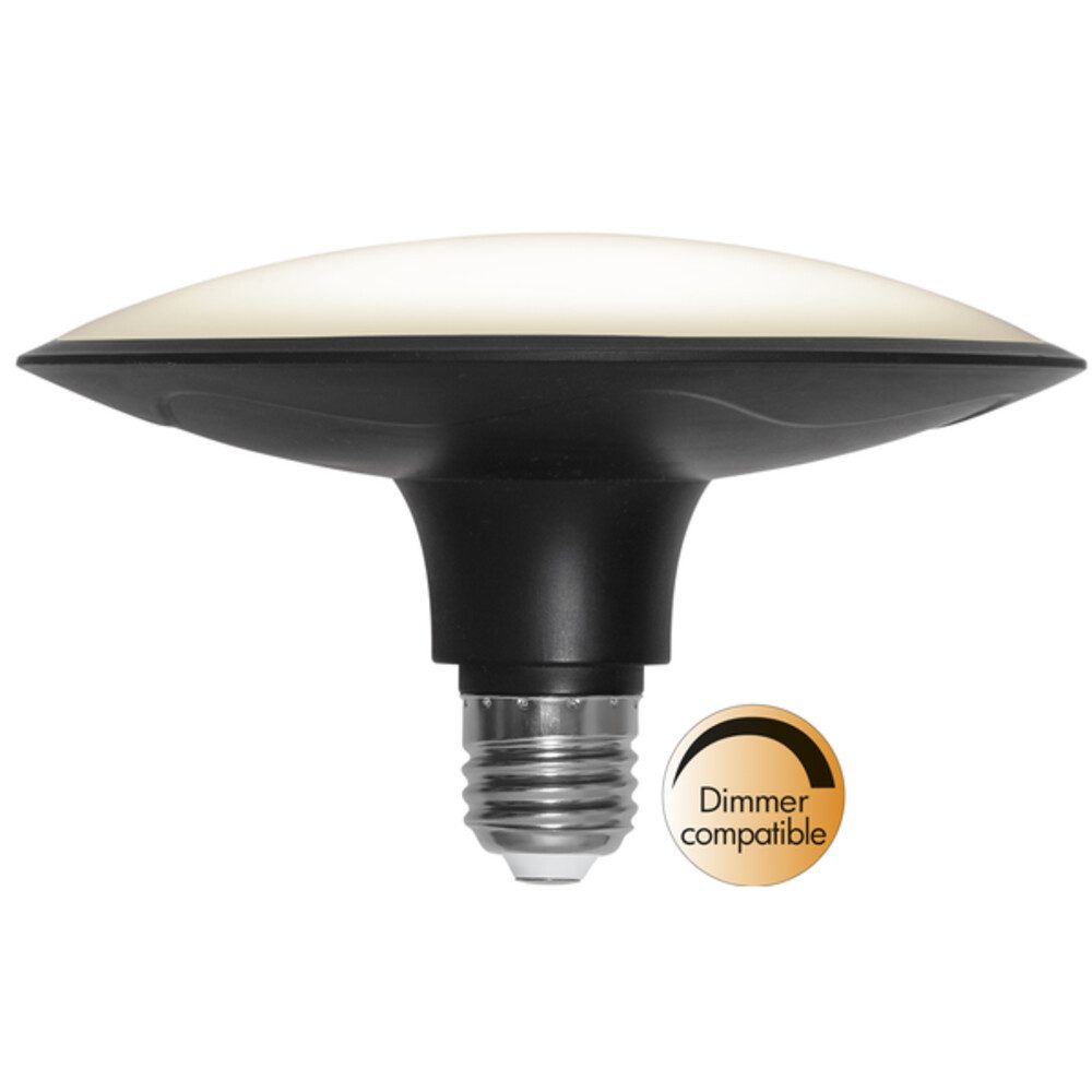 LED-Leuchtmittel E27, 20W, 3000K, 1300lm, schwarz, warmweiß, Ra: 80