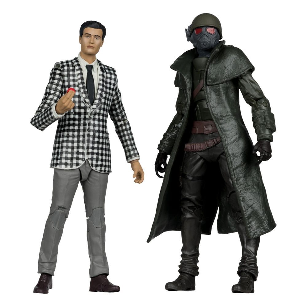 McFarlane Toys Actionfigur Fallout: New Vegas Statuen 2er-Pack Riot Ranger Armor & Benny 18 cm
