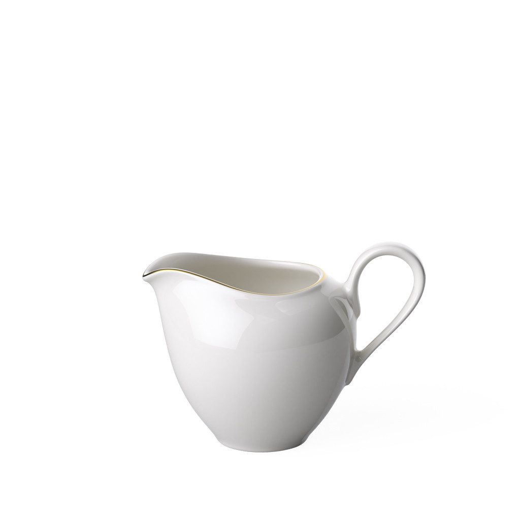 Villeroy & Boch Milchkännchen Anmut Gold Milchkännchen, (1-St), Premium Bone Porcelain, 1 Stck, spülmaschinenfest
