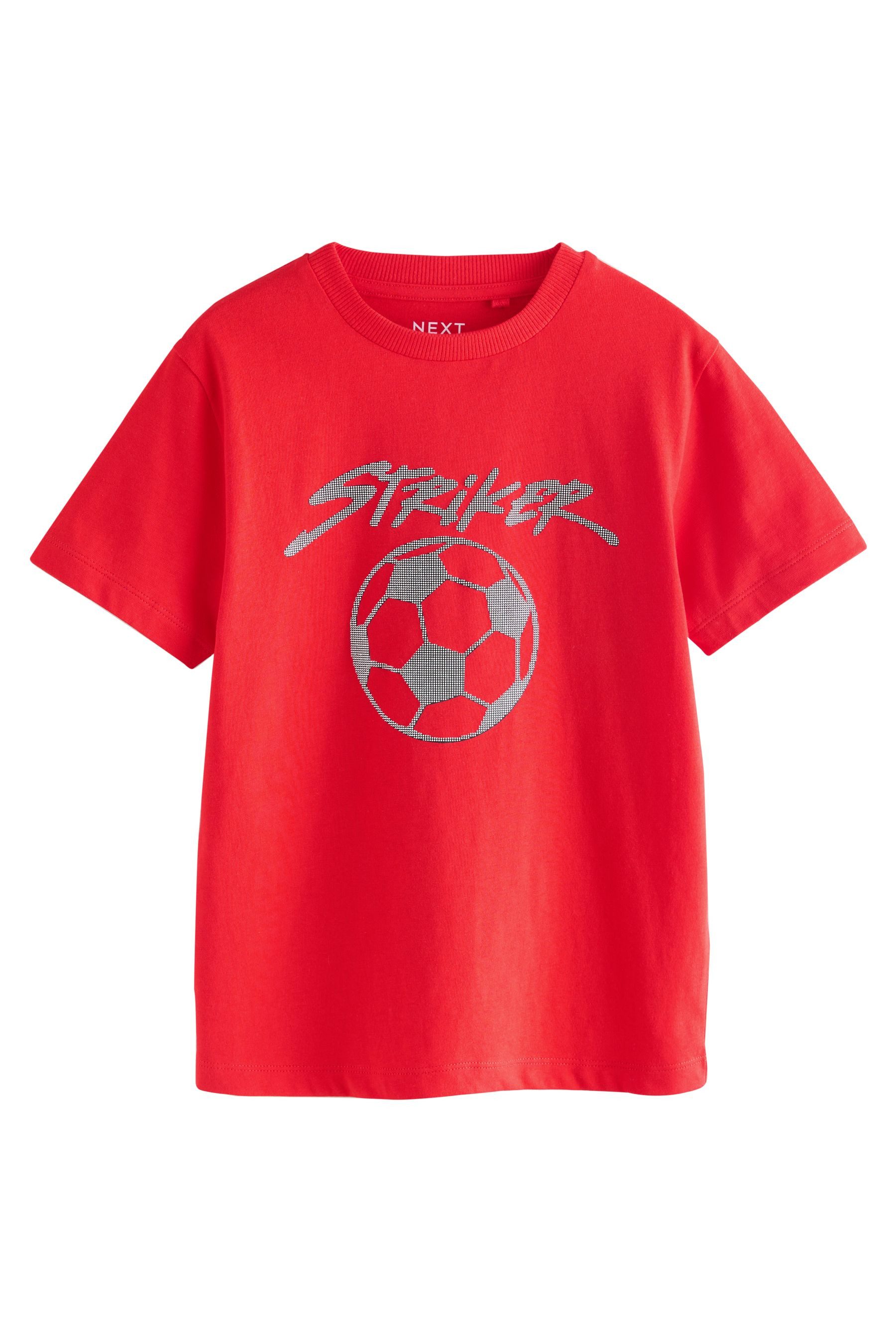 Next Print-Shirt Relaxed Fit Kurzarm-T-Shirt mit Grafikprint (1-tlg)