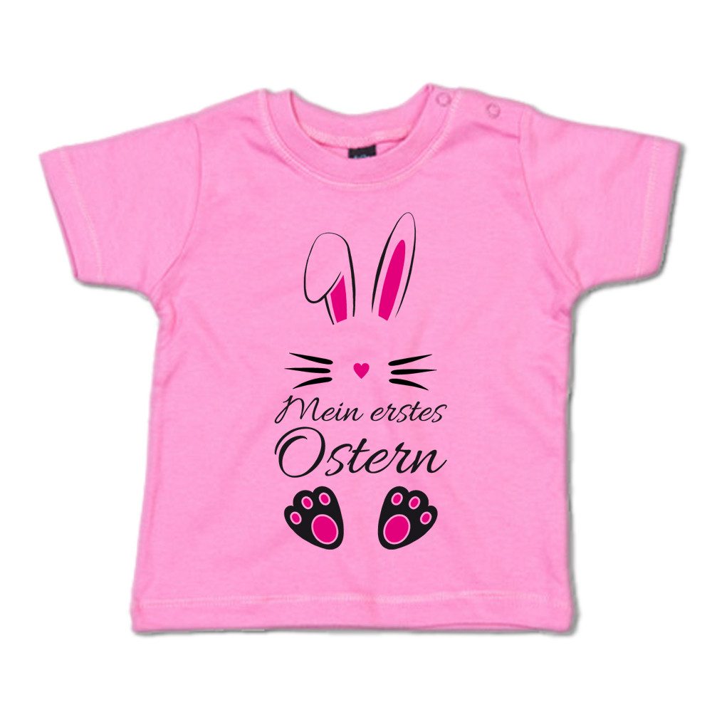 G-graphics T-Shirt Mein erstes Ostern – Hase Baby T-Shirt mit Spruch als Geschenk zu Ostern
