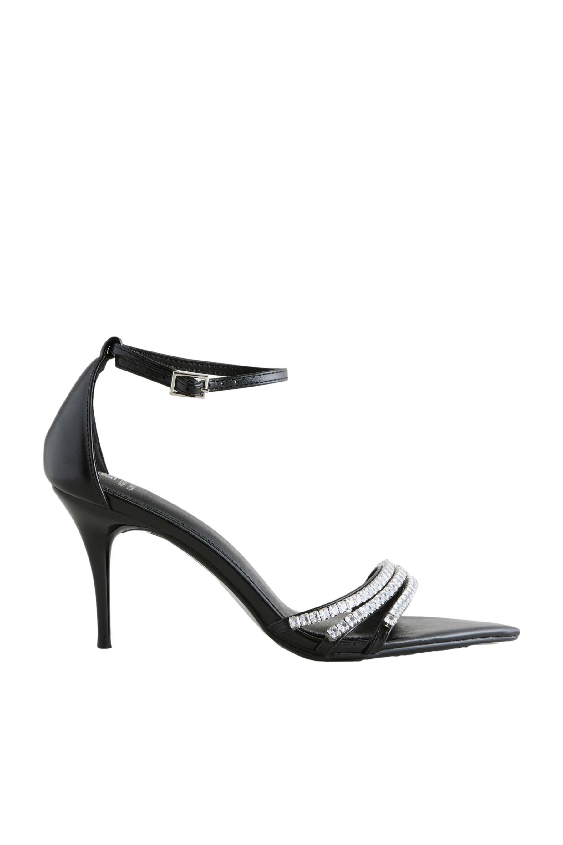 Forever Comfort® spitze Sandaletten mit Schmuck High-Heel-Pumps