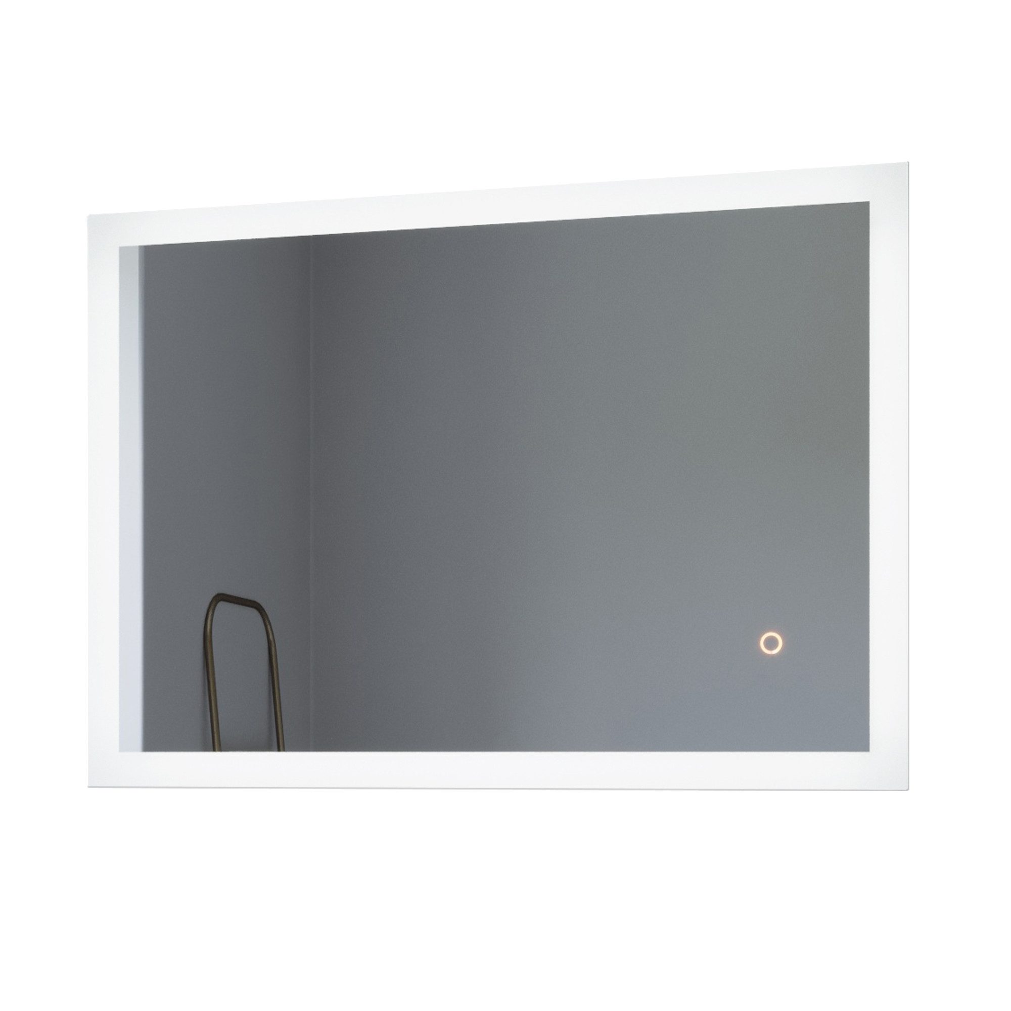 Schminkspiegel LED Badspiegel mit Beleuchtung Dimmbar Schminkspiegel Kaltweiß 6400K