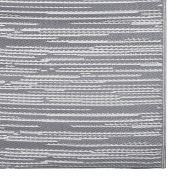 Outdoorteppich Outdoor-Teppich Grau 80x150 cm PP, vidaXL