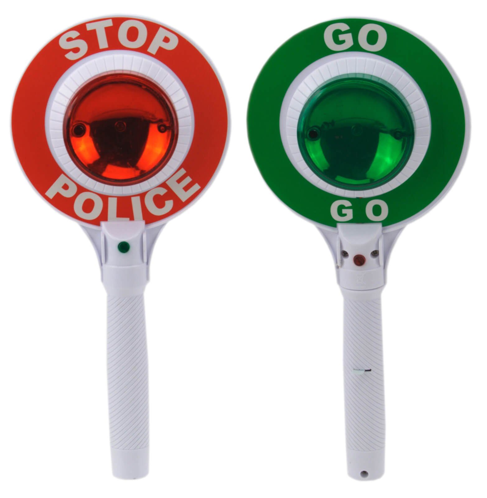 Alert Spiel-Verkehrszeichen Kinder Polizeikelle Stop Kelle mit LED Licht Sp günstig online kaufen