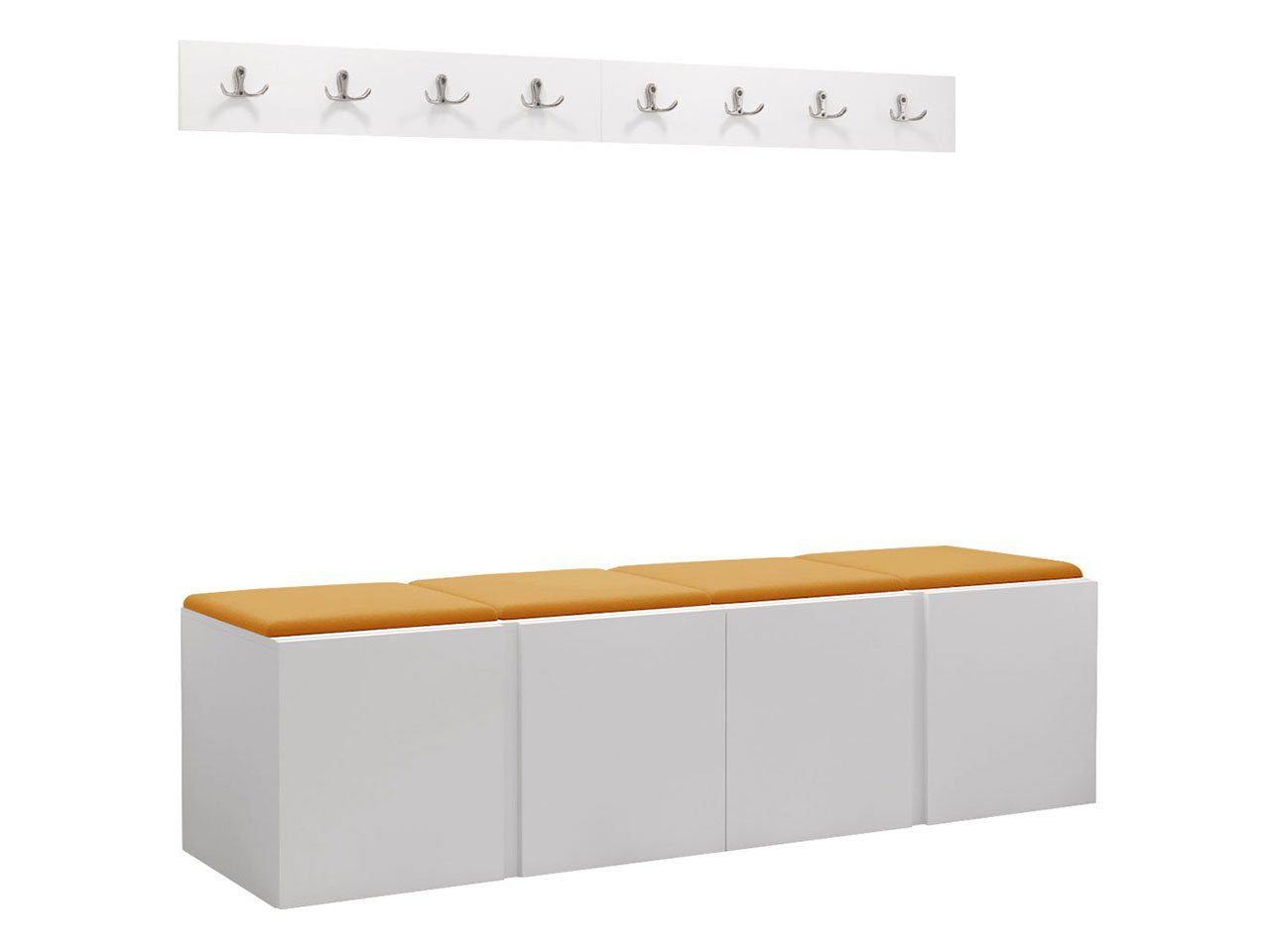 MIRJAN24 Garderoben-Set Orion VII, (Komplett-Set, 2x günstig online kaufen