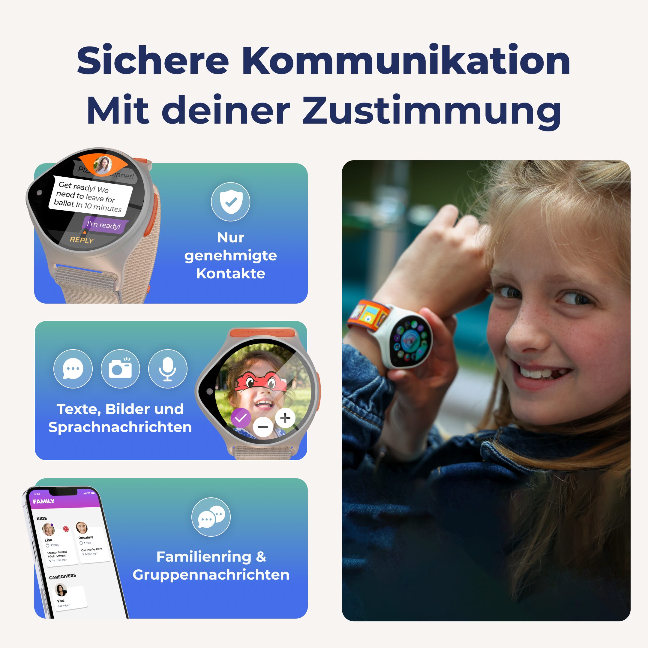 NickWatch NickWatch GPS Tracking Smartwatch Smartwatch