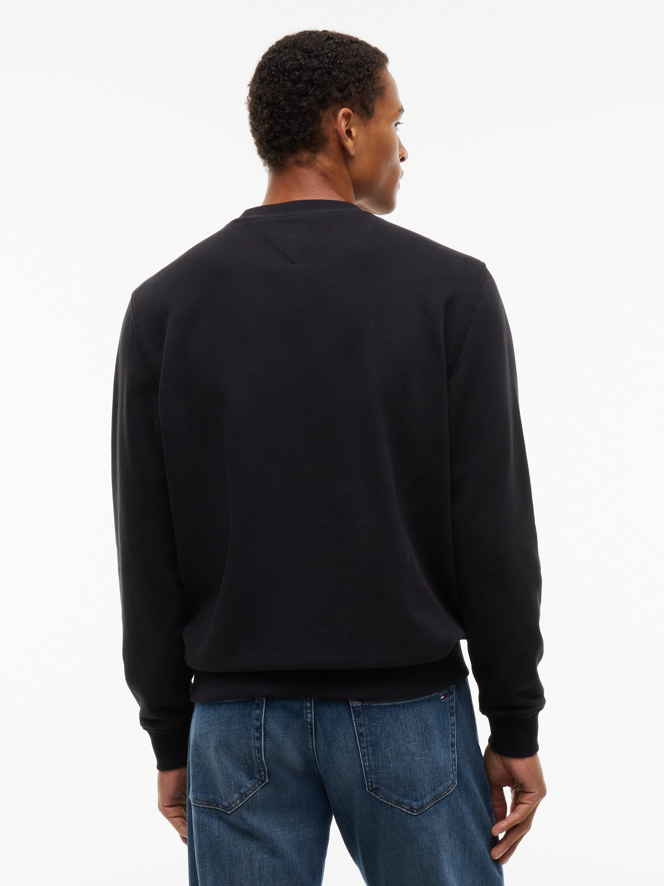 Tommy Jeans Sweatshirt REGULAR ENTRY SIGNATURE Regular fit mit Rundhalsausschnitt