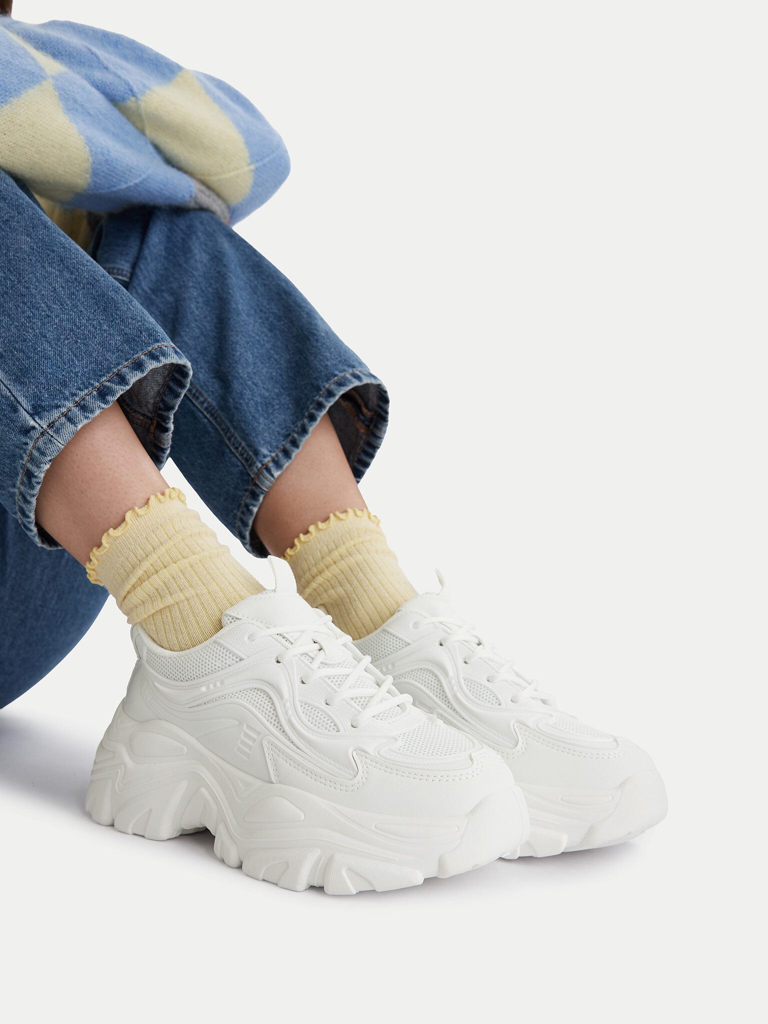 Jenny Jenny Damen-Sneakers Weiß JENNY-CEO-WSS21557-02 Weiß Sneaker