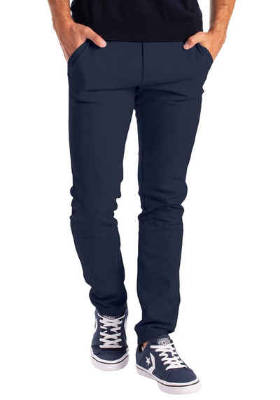 BlauerHafen Chinohose Herren Chino Hose Stretch Stoff Chinohose Slim Fit Casual Trousers 4 Taschen (2 Vorder- und 2 Gesäßtaschen), Alle Größen verfügbar von 30″-40″