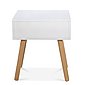 Homestyle4u Nachttisch »Beistelltisch Weiß Holz Schublade Schlafzimmer« (kein Set), Bild 7