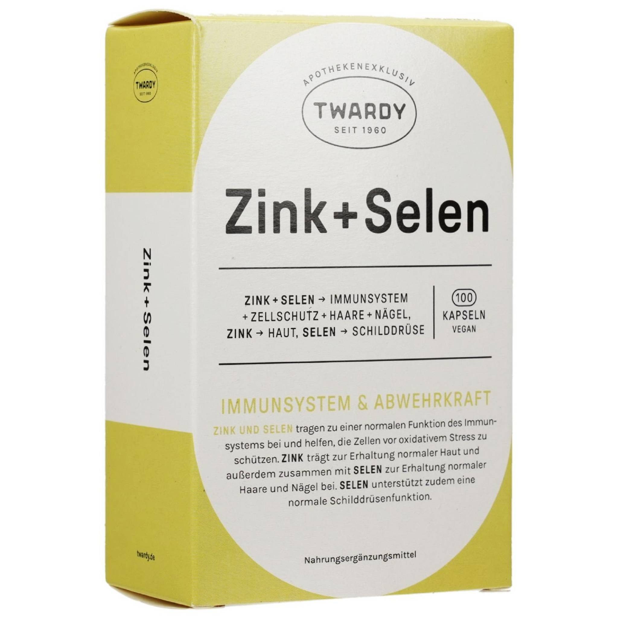 Astrid Twardy GmbH ZINK+SELEN Kapseln vegan Kapseln