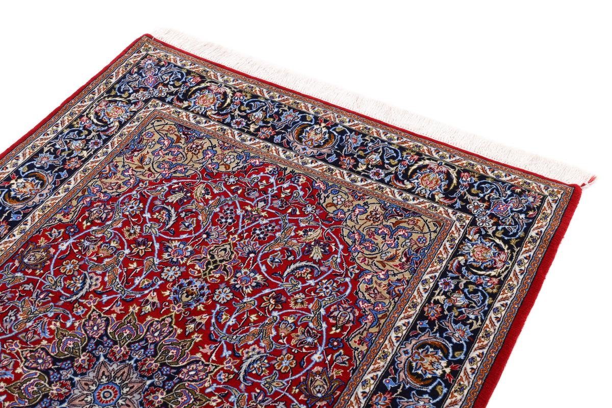 Orientteppich Isfahan 8 rechteckig, 112x168 Seidenkette mm Trading, Nain Orientteppich, Höhe: Handgeknüpfter