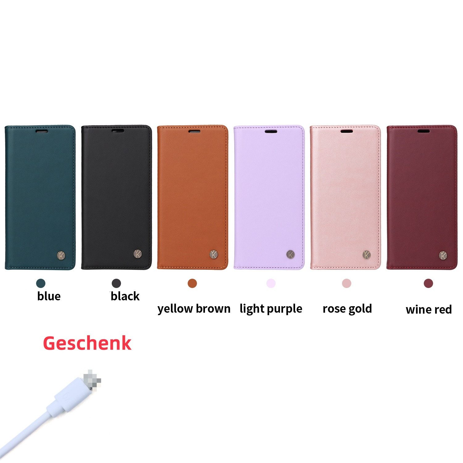 Innocase Handyhülle Leder Handy Hülle Case Tasche Cover für Sony Xperia 1 5 10 iii v vi iv