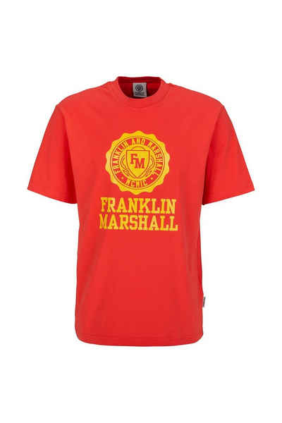 Franklin & Marshall T-Shirt T-Shirt mit Logoprint aus reiner Baumwolle