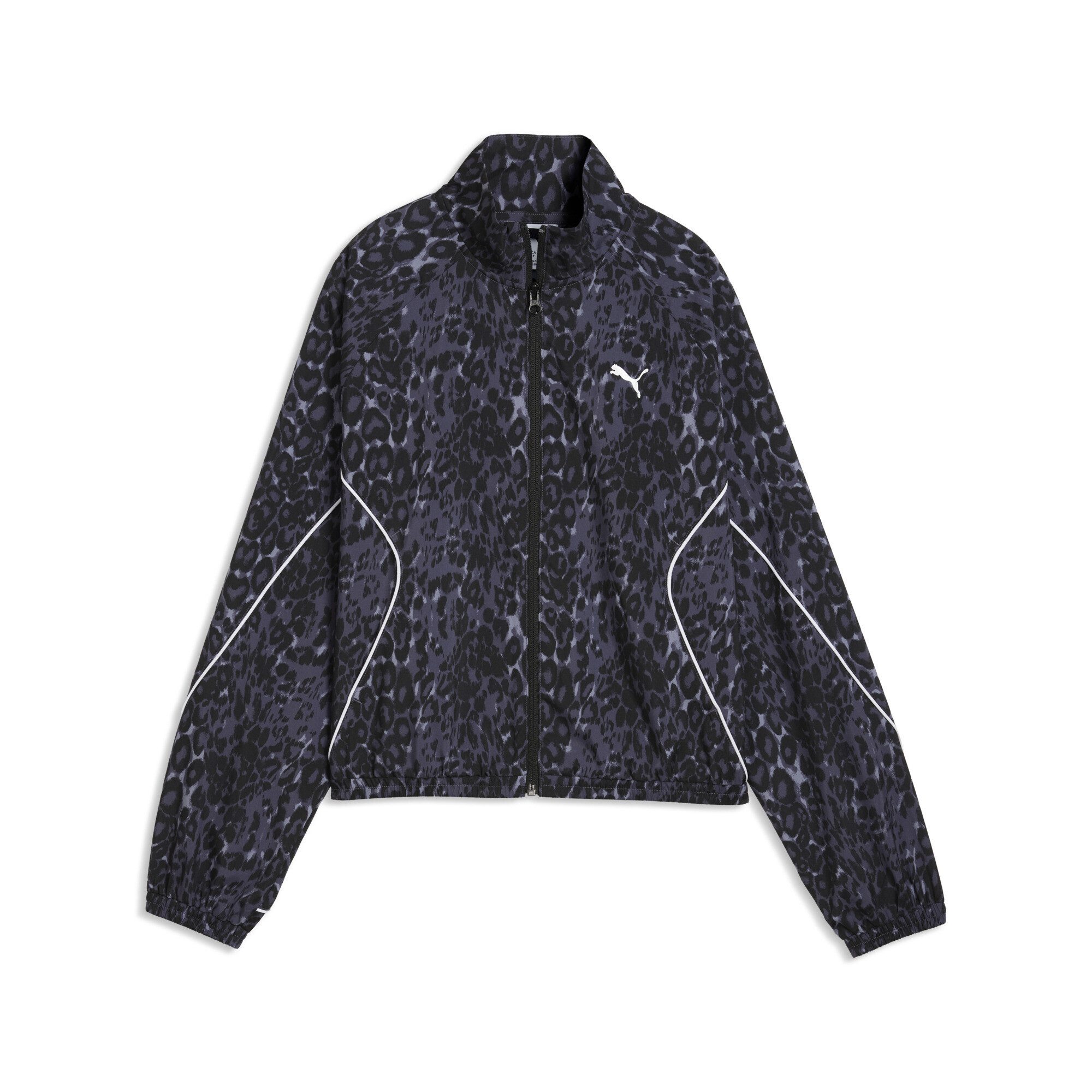 PUMA Trainingsjacke PUMA Sport Relaxed Animal Printed Full-Zip Jacke Damen