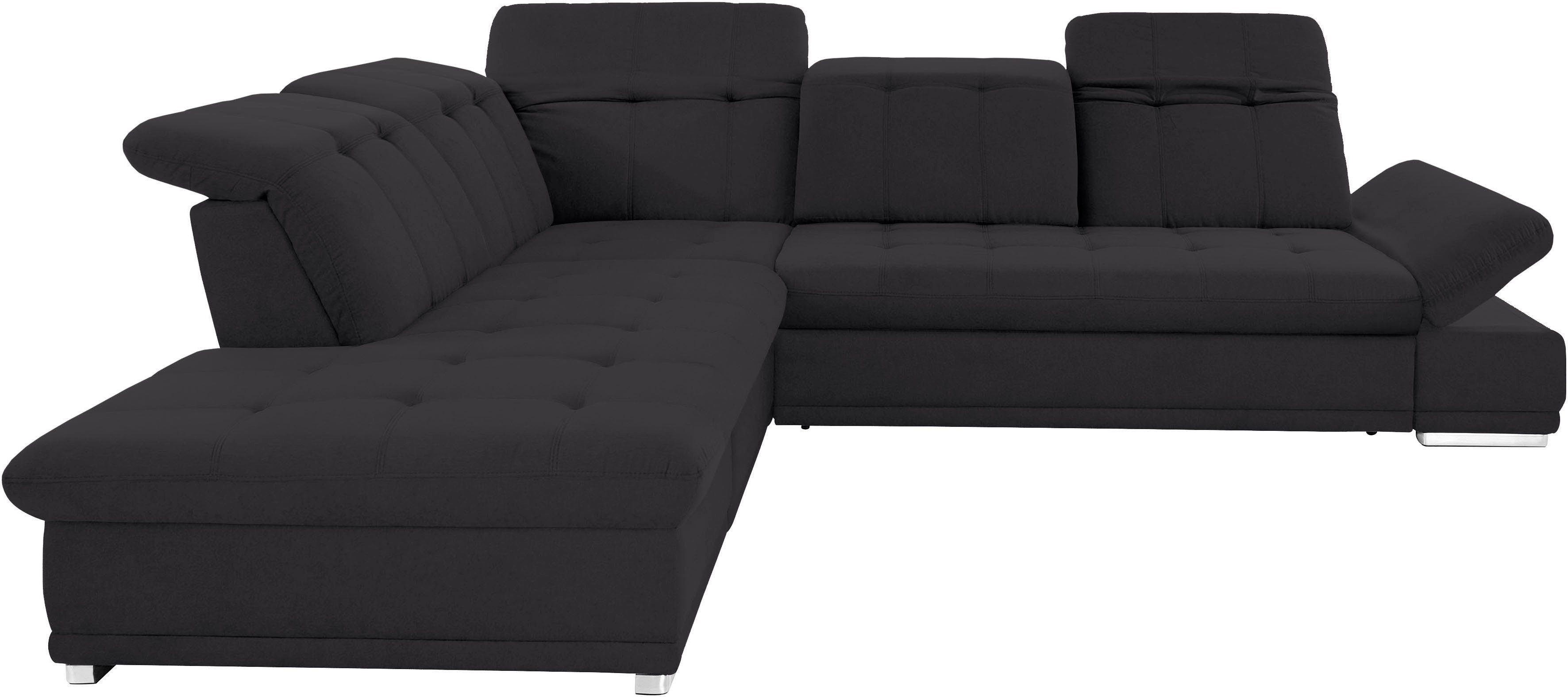 COTTA Ecksofa "Holiday L-Form mit Sitztiefen-, Armteil- und Kopfteilverstel günstig online kaufen