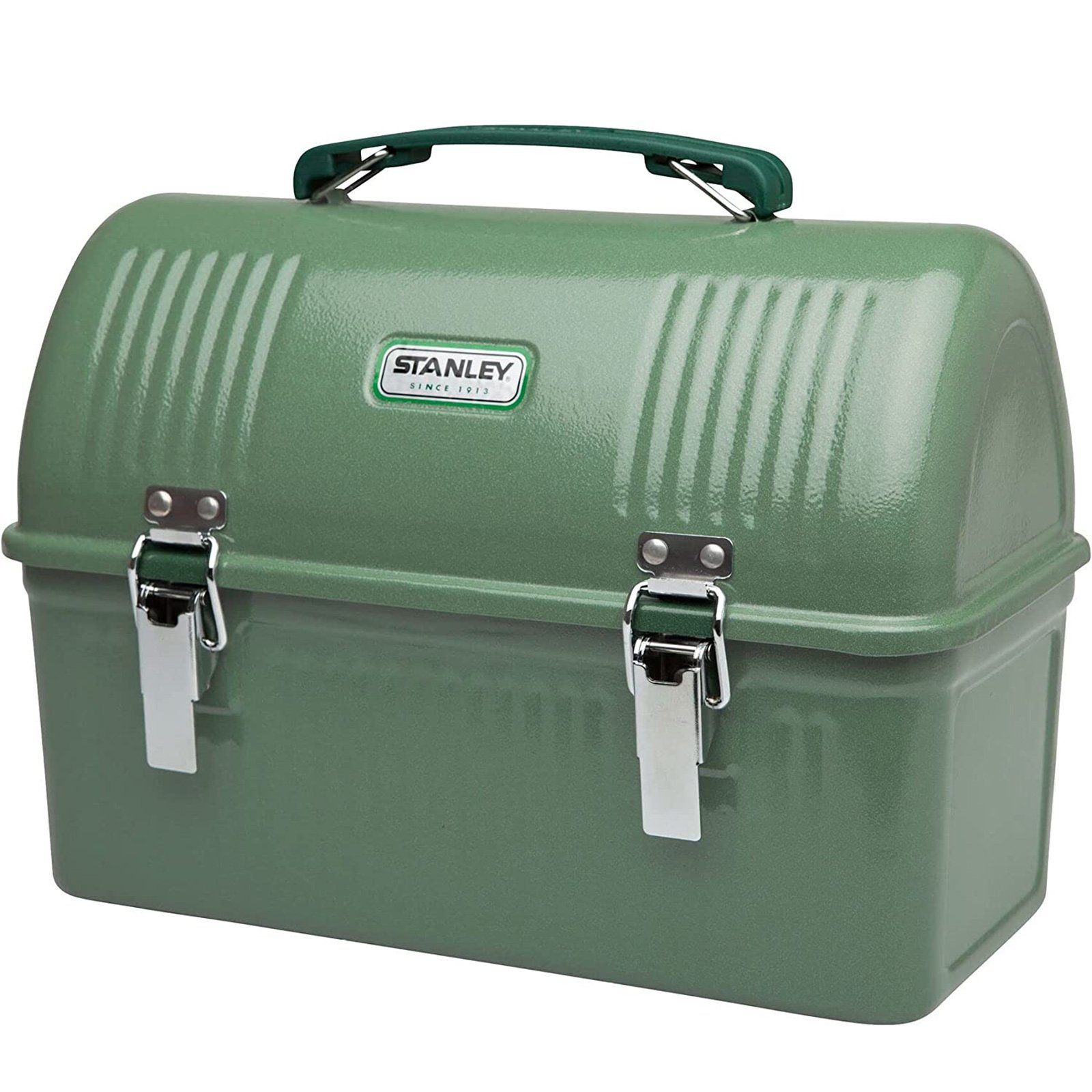 9,4 Stahl, Outdoor Box Green, Liter Classic Brotdose STANLEY Lunchbox Lunch Edelstahl Hammertone