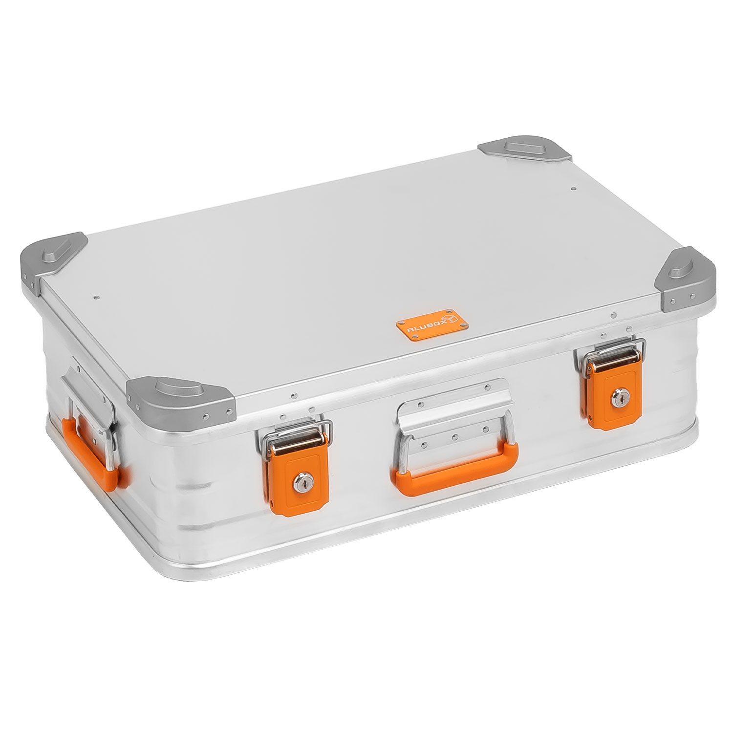 ALUBOX Koffer Schutzkoffer 39 Liter, stapelbar - leicht und formbeständig - 1mm Wandstärke