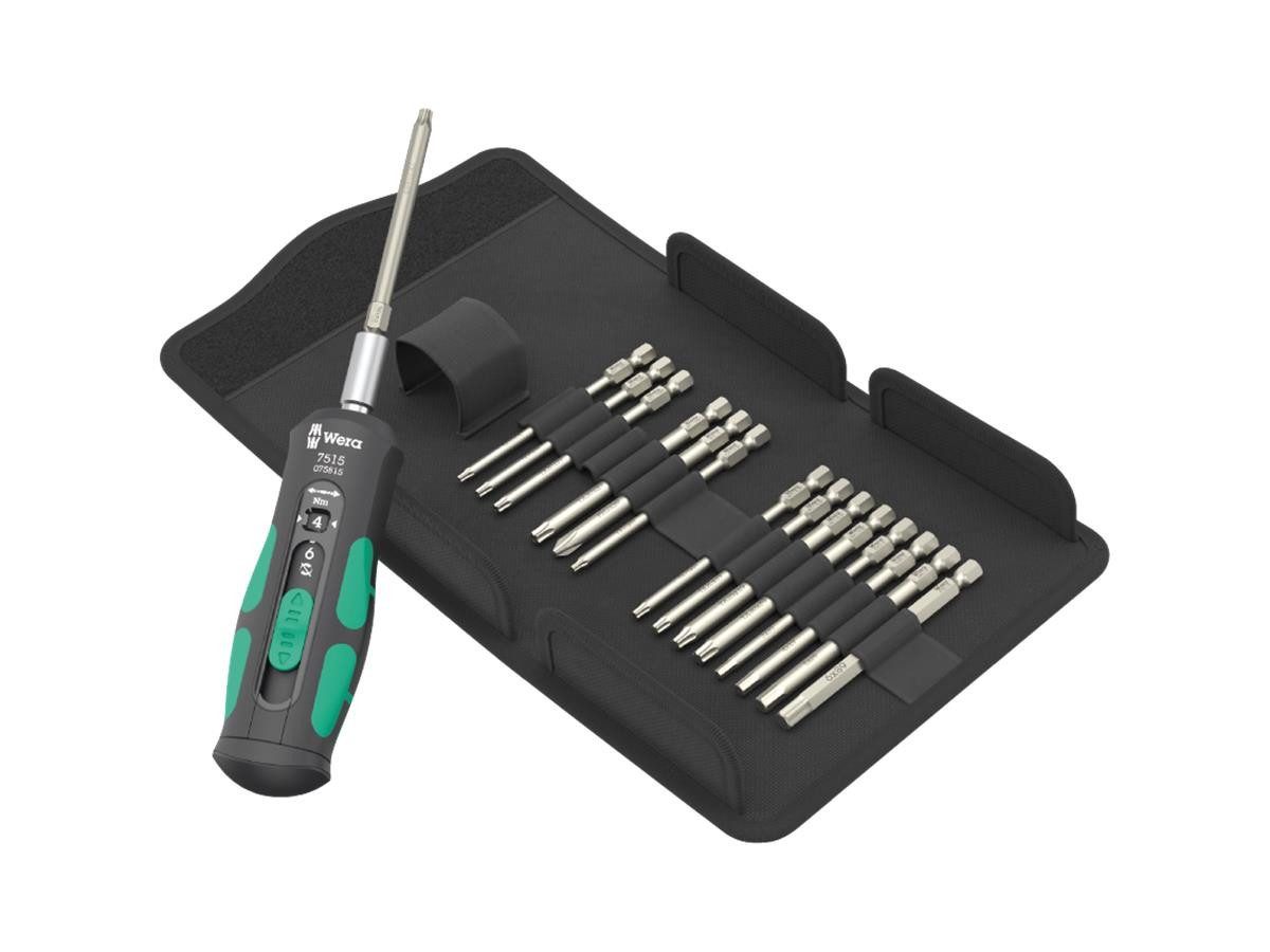 Wera Schraubendreher 7515/16 Kraftform Safe-Torque Speed, Fest-Stellung (Torque Lock)