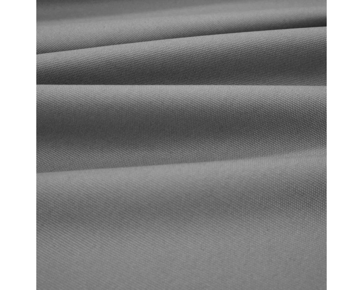 Thumbnail - Stofferia Stoff Polsterstoff Panama Sahara Grau, Breite 280 cm, Meterware