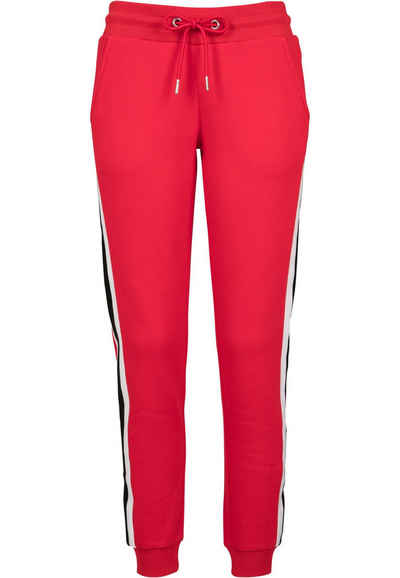 URBAN CLASSICS Jogginghose Urban Classics Damen Ladies College Contrast Sweatpants (1-tlg)