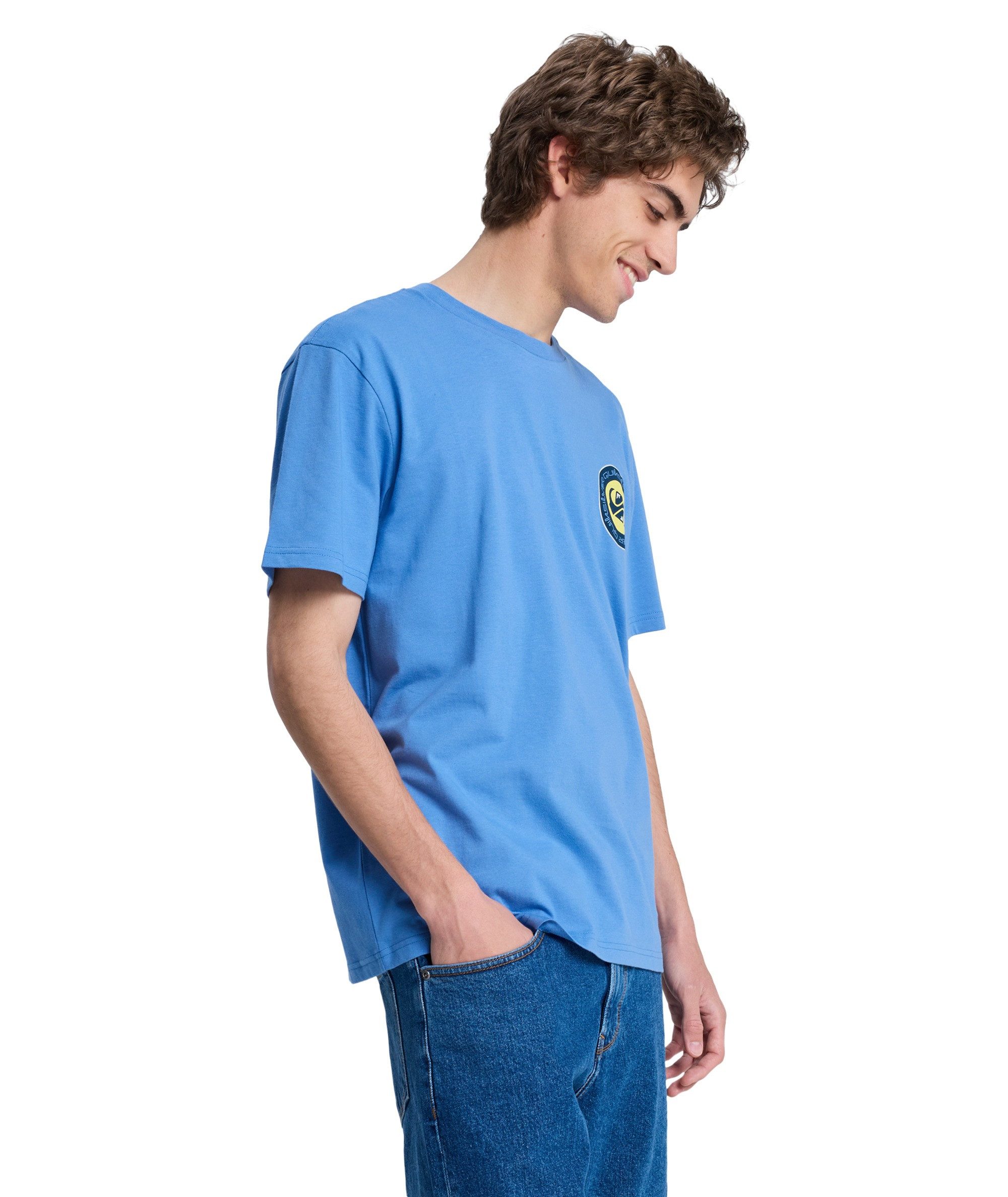 Quiksilver T-Shirt EV DUALITY SHORT SLEEVE Kurzarm-Design, aus Baumwolle, erhältlich in den Größen S bis XXL