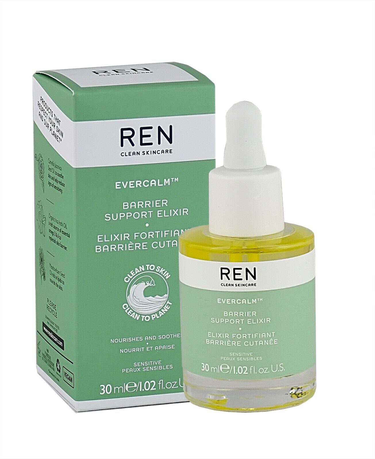 EVERCALM ML Gesichtspflege ELIXIR REN Clean 30 Skincare REN BARRIER SUPPORT