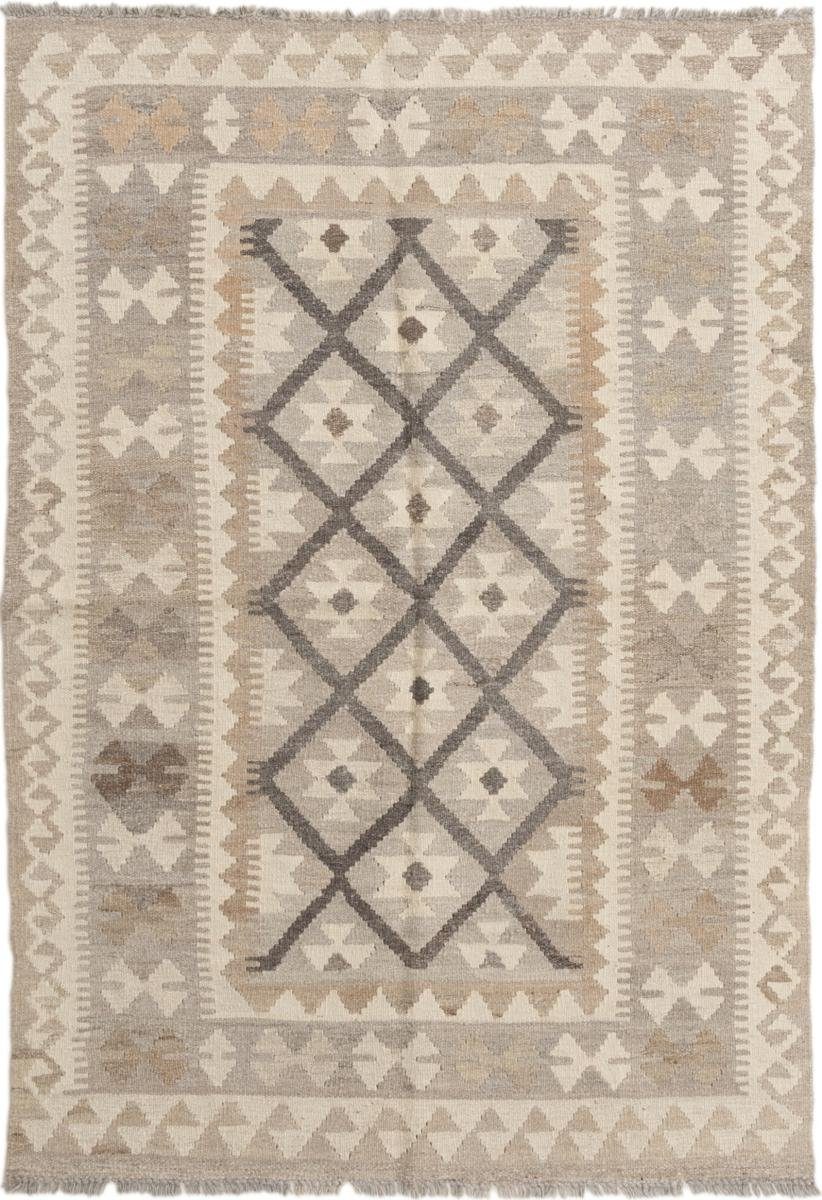 3 Höhe: Heritage Kelim Orientteppich mm Afghan Handgewebter Nain Moderner Trading, 102x148 Orientteppich, rechteckig,