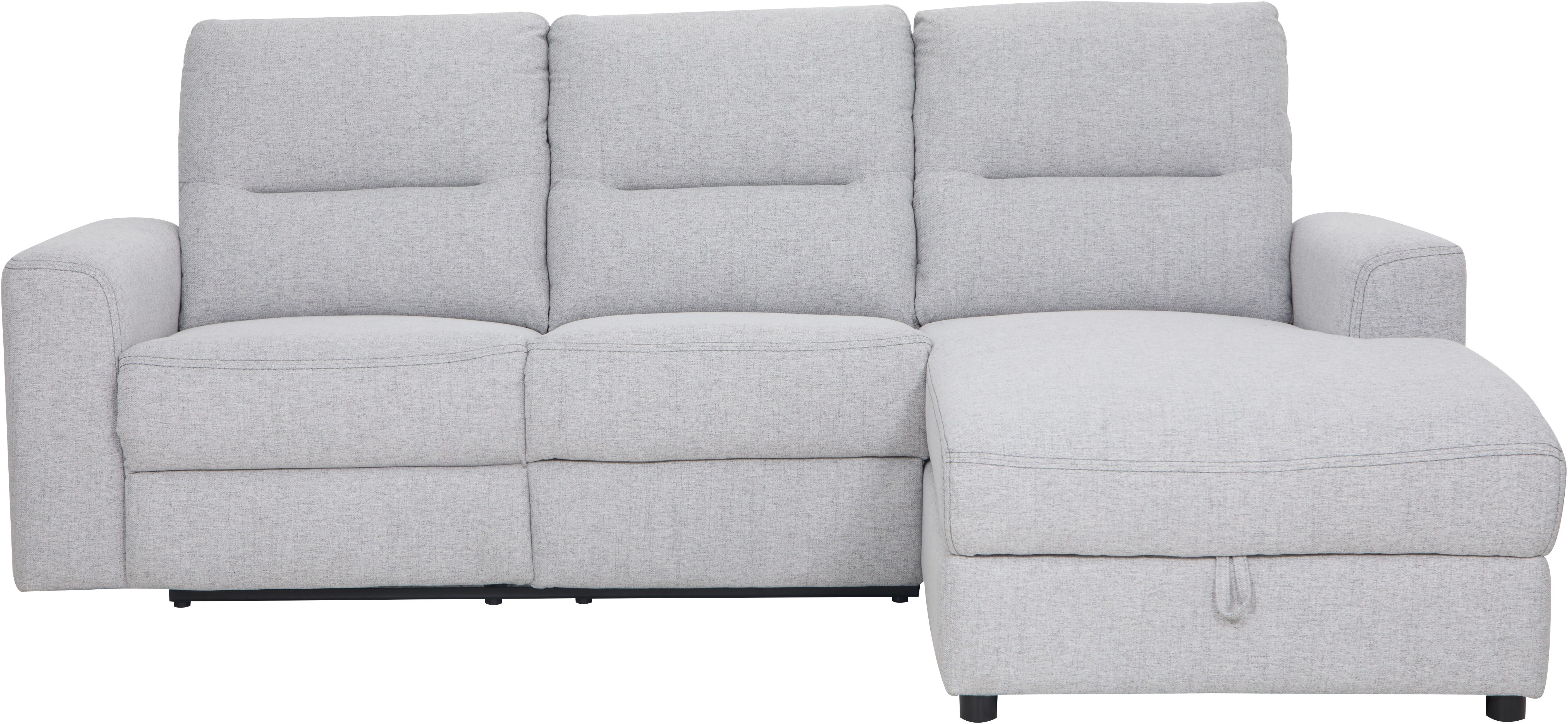 Home affaire Ecksofa "VENOIR, L-Form, 250 cm, manuelle u. elektrische Funkt günstig online kaufen