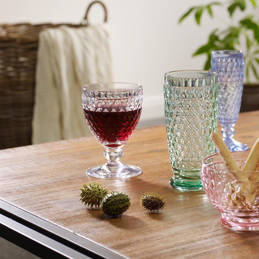 Villeroy & Boch Gläser-Set Boston Coloured Wein- & Sektgläser 12er Set, 12-tlg., Glas