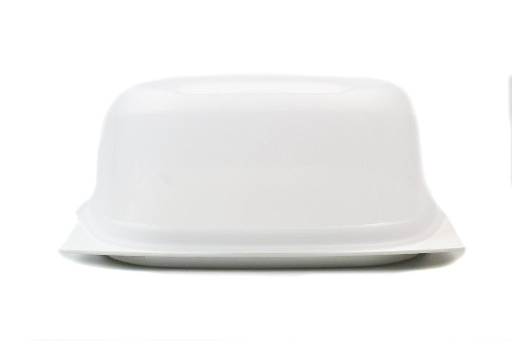 TUPPERWARE Käseglocke KäseMax Junior Käse weiß stapelbar Käseglocke