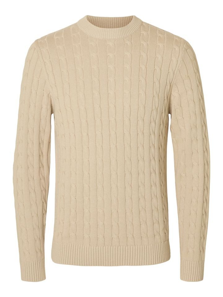 pieces Strickpullover - SLHRYAN Zopfstrickpullover - günstig online kaufen