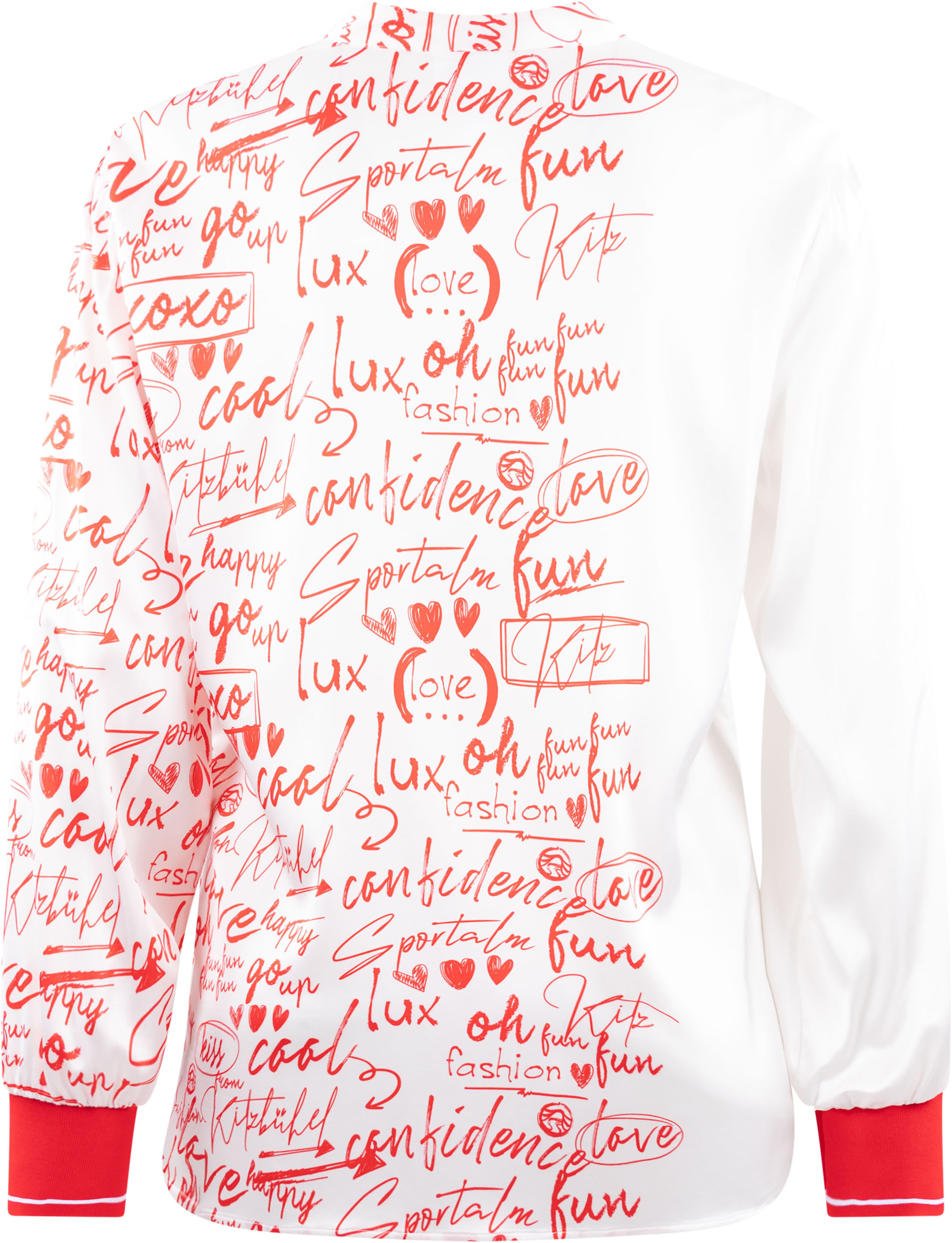 Sportalm Kitzbühel Schlupfbluse mit Schriftdruck – Bild 2 von 2