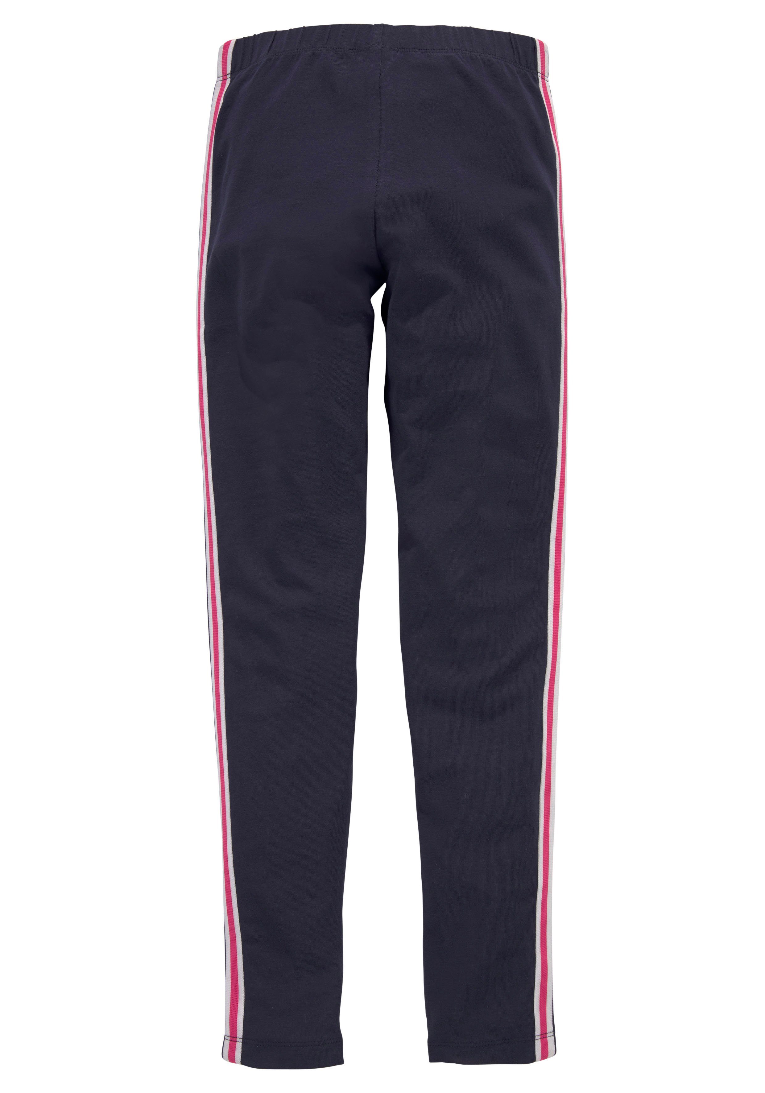 KangaROOS Leggings mit aufgesetztem Band für Mädchen