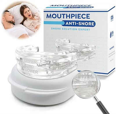 RefinedFlare Schnarchstopper Verstellbare Zahnspangen verhindern Schnarchen und Zähneknirschen, 1-tlg.