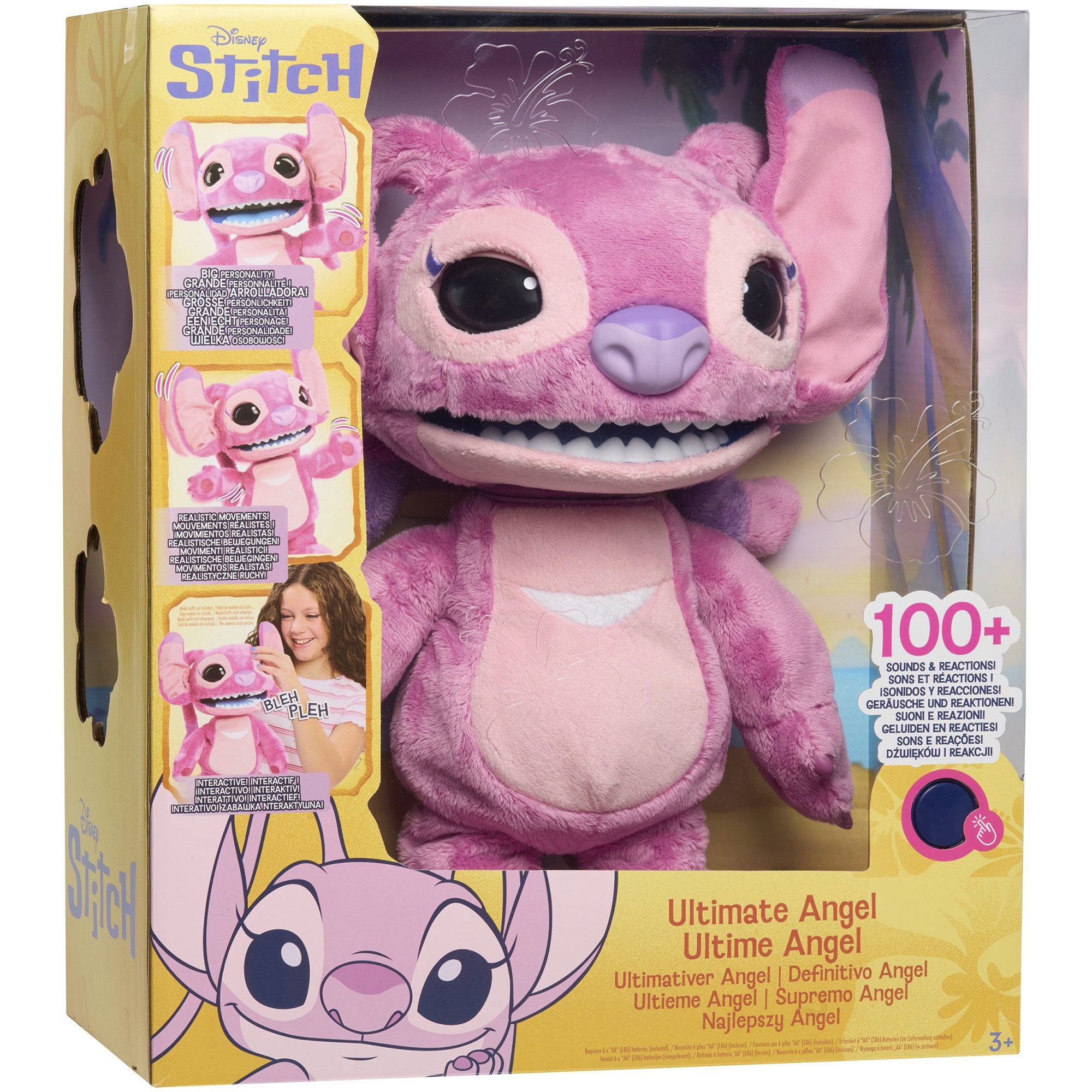 Just Play Kuscheltier Just Play Disney Stitch Ultimate Angel