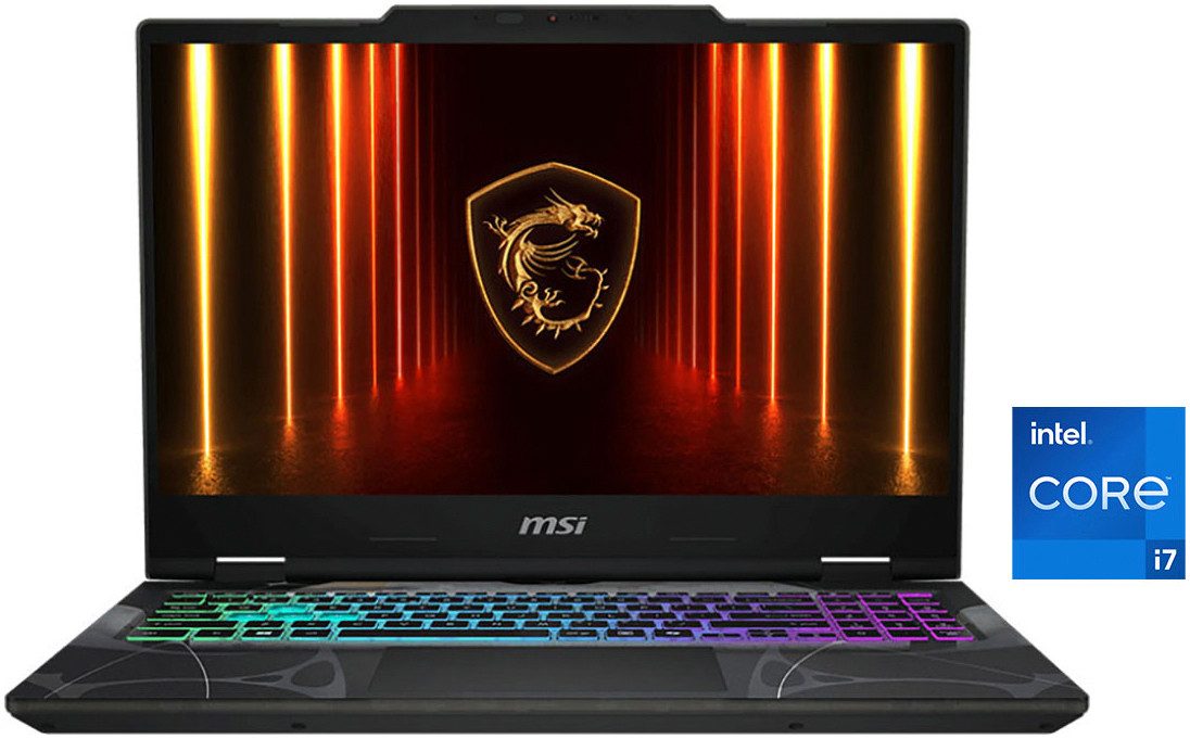 MSI Cyborg 15 B13WEKG-809 Gaming-Notebook (39,6 cm/15,6 Zoll, Intel Core i5 13420H, GeForce RTX 5050, 512 GB SSD)
