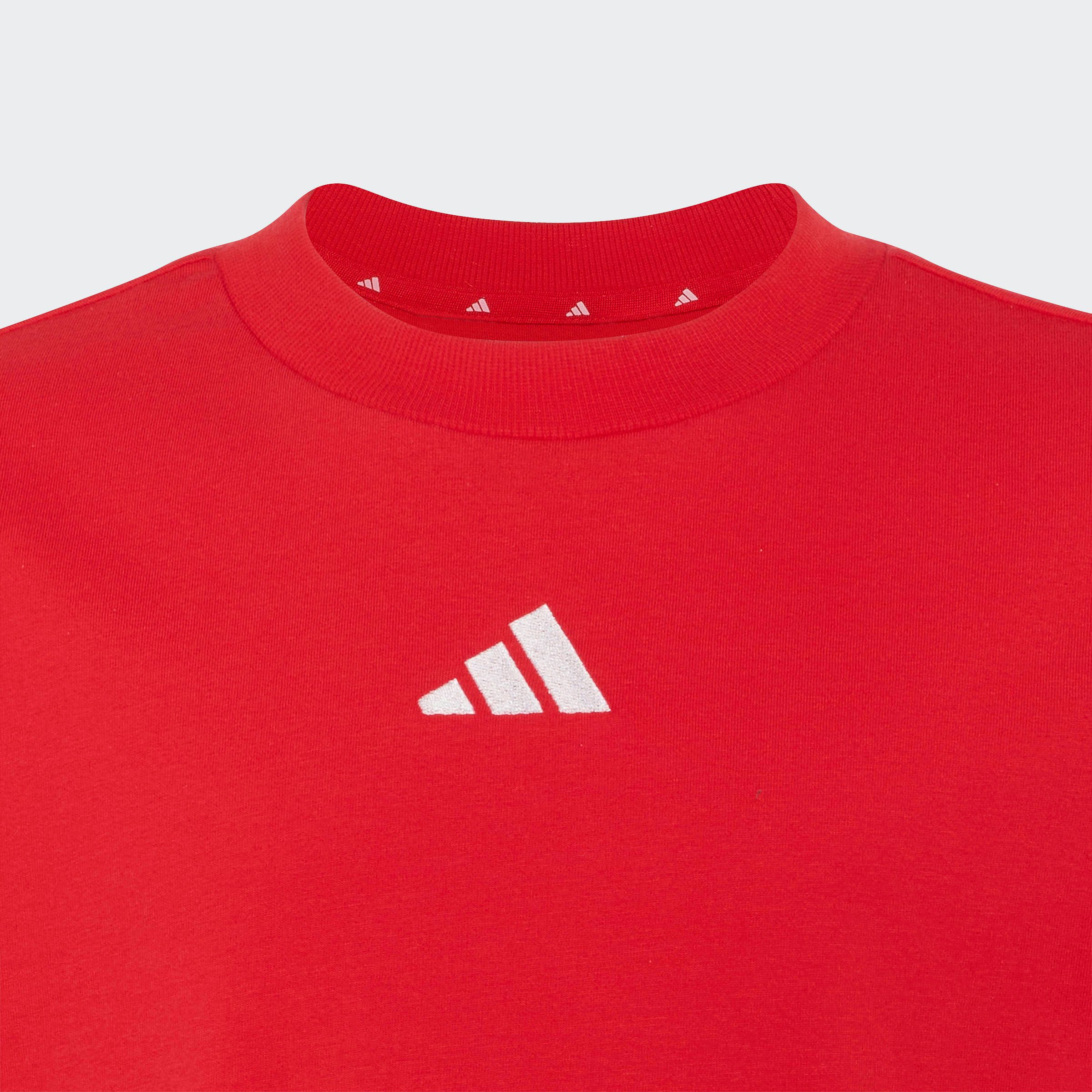 adidas Sportswear T-Shirt ESSENTIALS KIDS sportlicher Stil, Rundhalsausschnitt, ohne Verschluss, für Kinder