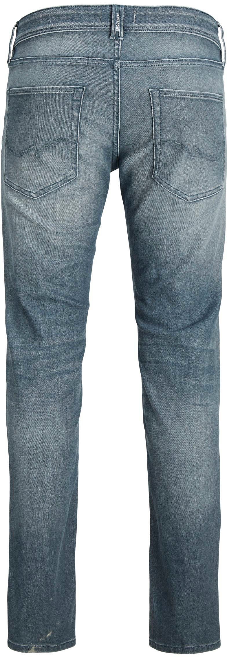 denim grey Slim-fit-Jeans OLIVER & TIM Jack Jones