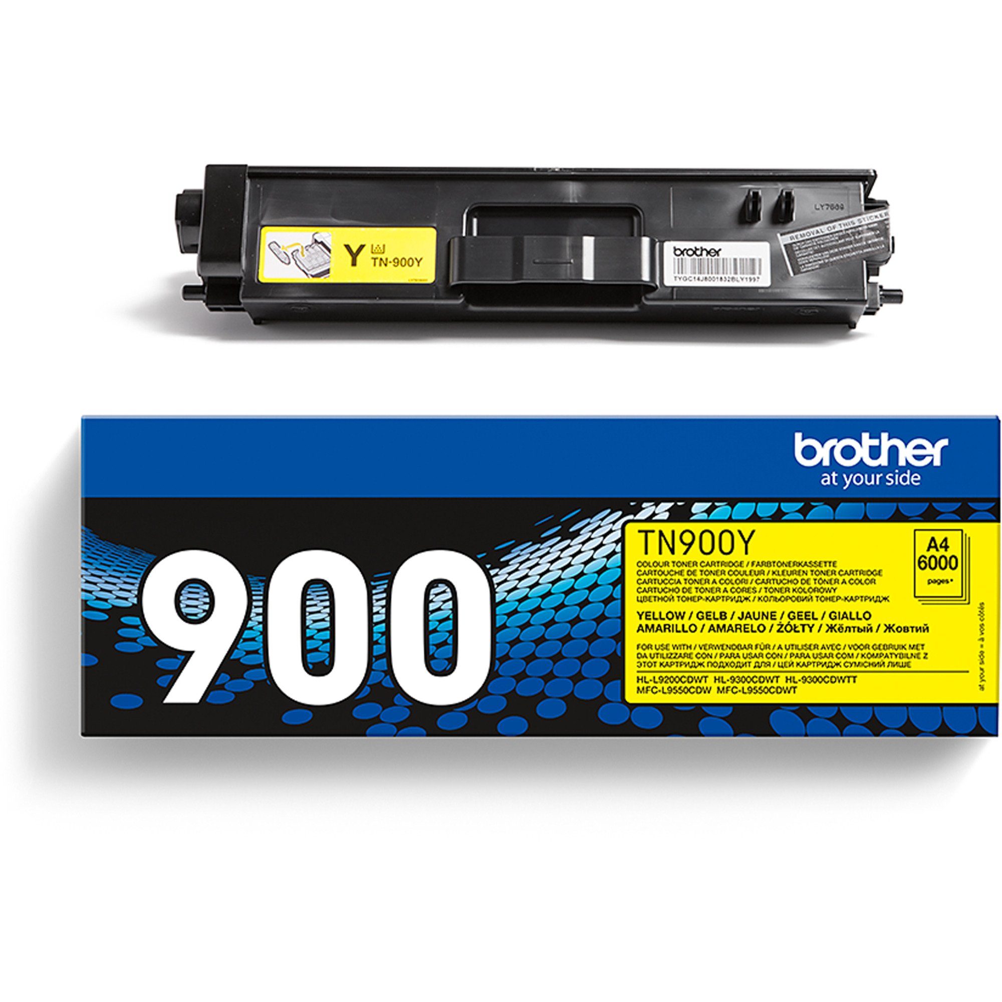 Brother Tonerkartusche Brother Toner gelb TN-900Y