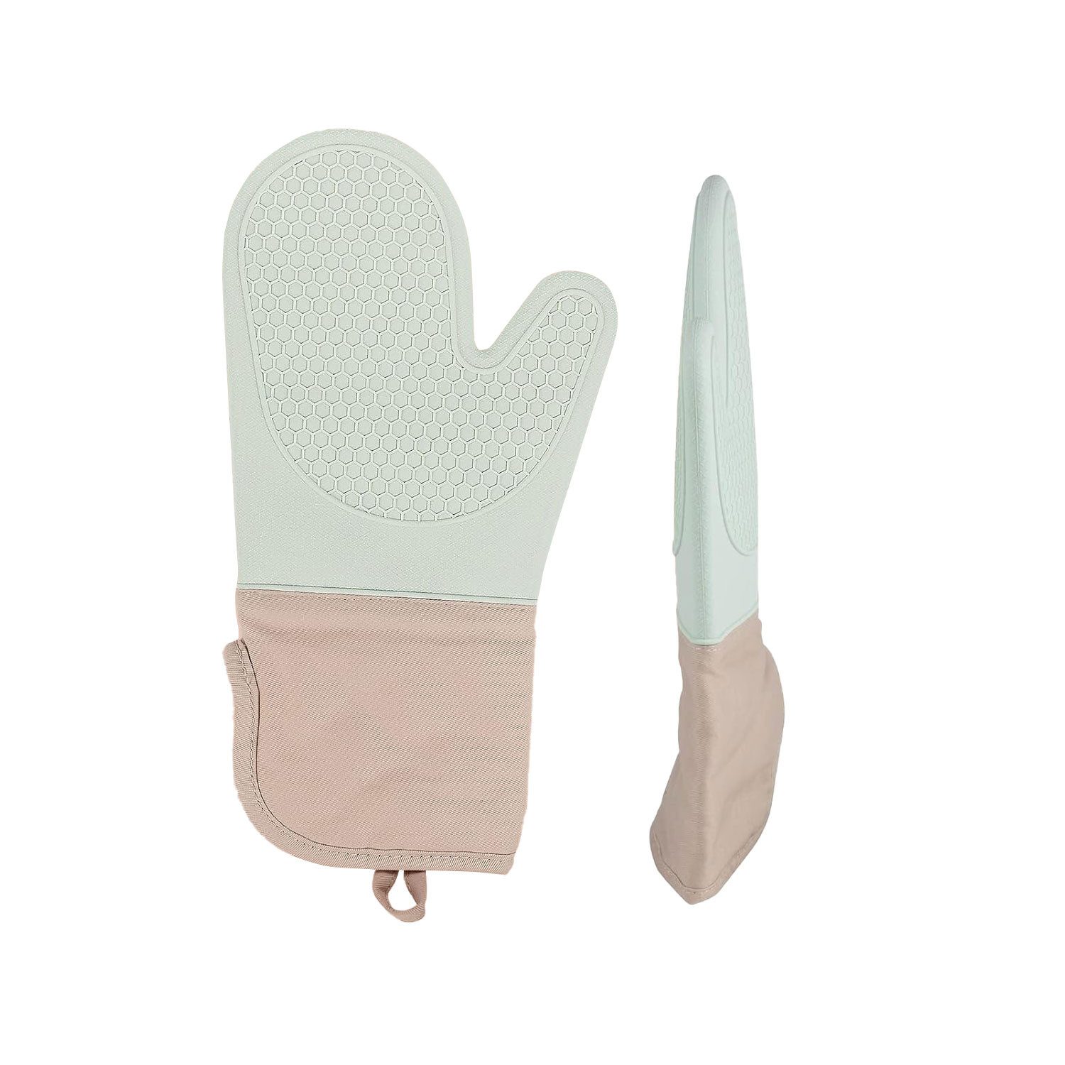 OKWISH Topfhandschuhe 1 Paar Ofenhandschuhe Backhandschuhe günstig online kaufen