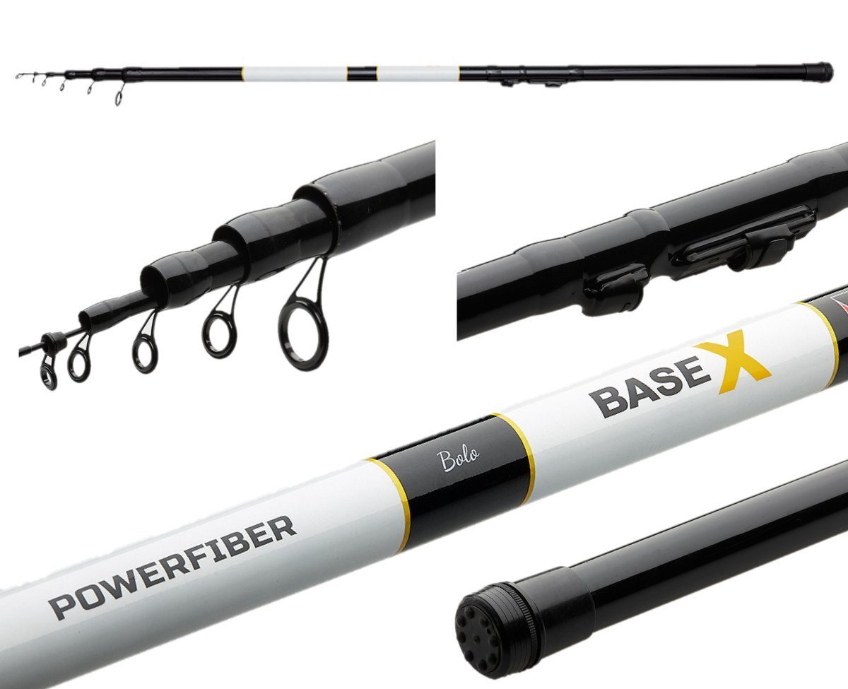 DAM Fishing Bologneserute Base-X Bolo 13'1'' / 4,00m 5,00m 5-25g Bologneserute Telerute Bolorute