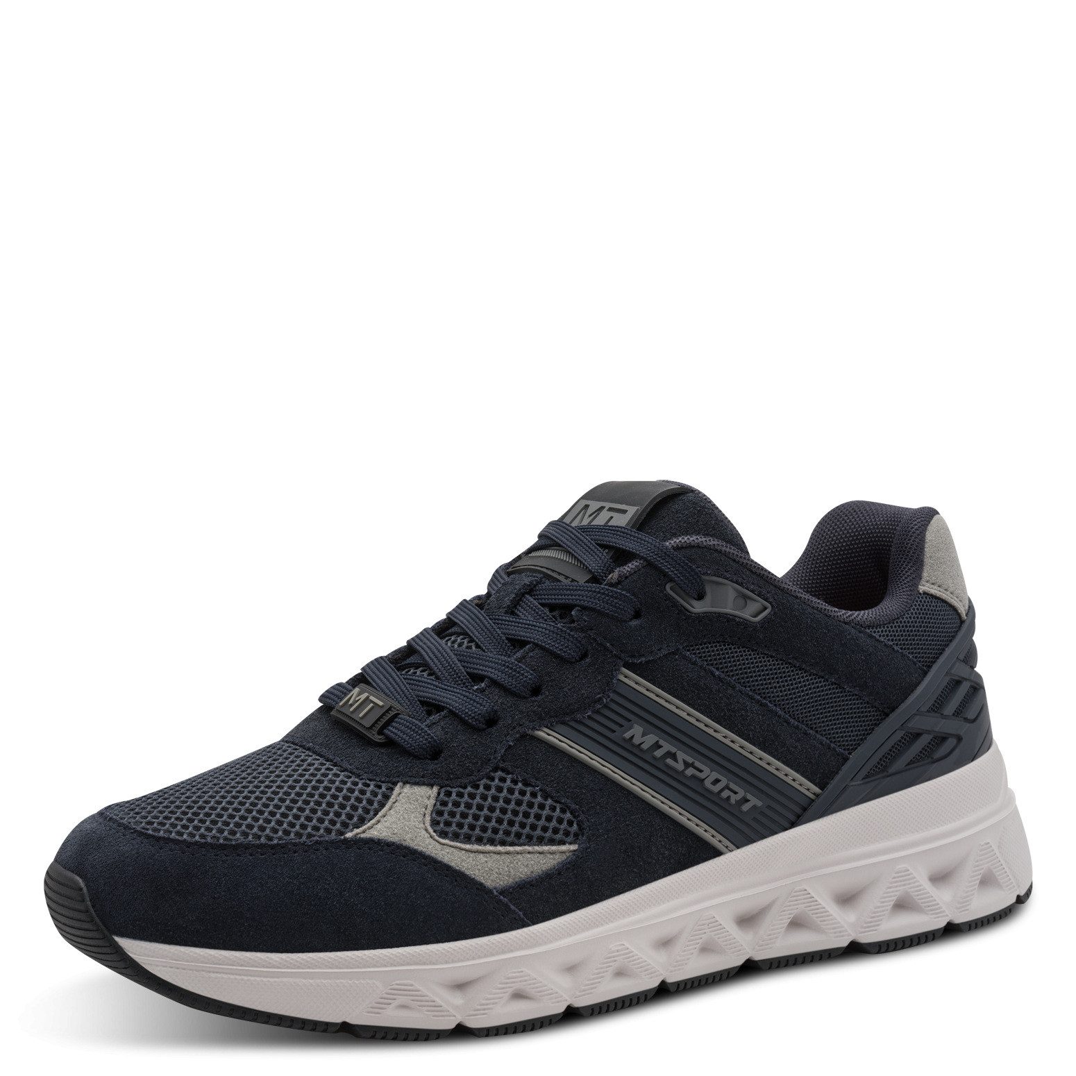 MARCO TOZZI Sneaker Freizeitschuh, Halbschuh, Schnürschuh mit MT-Logo