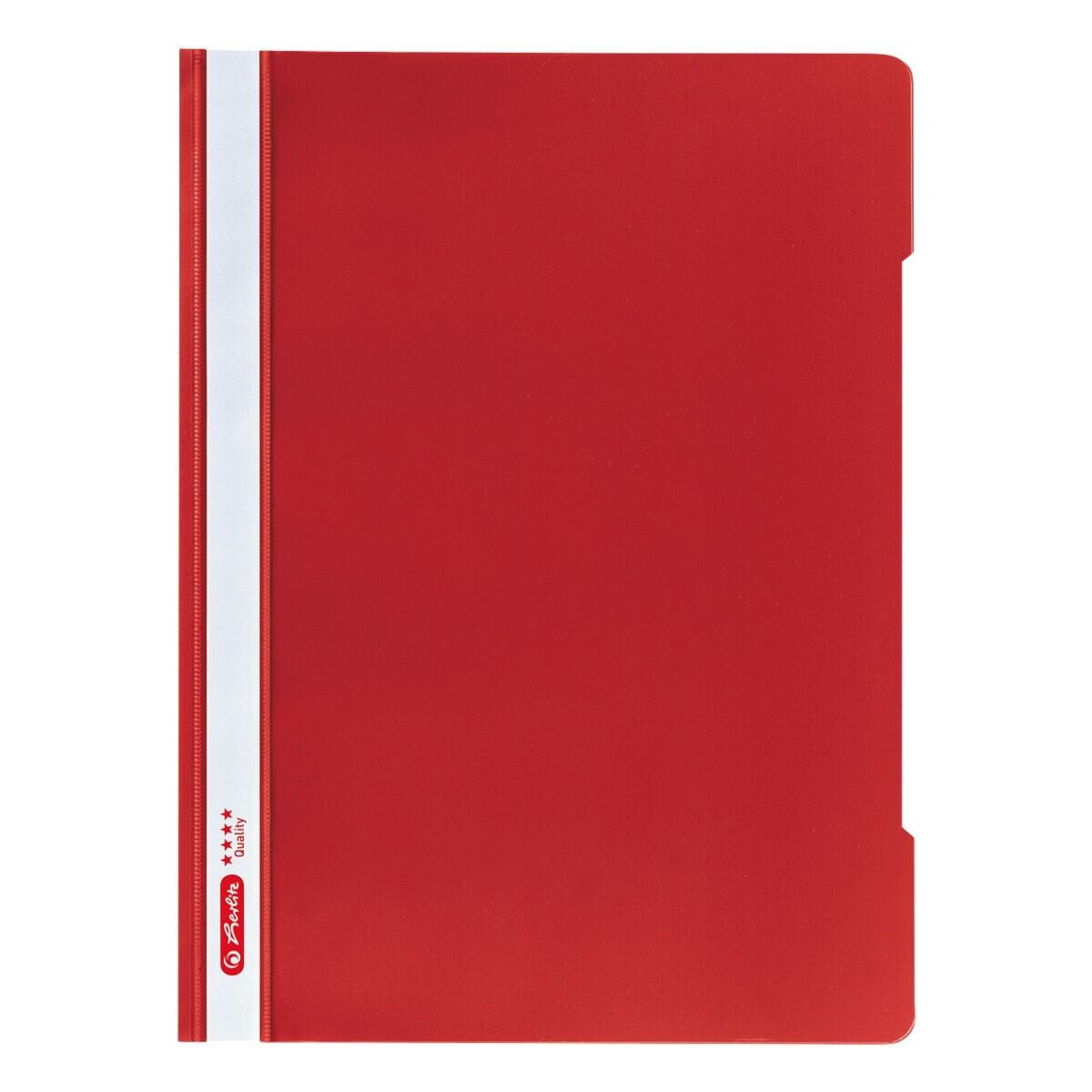 Herlitz Hefter Quality, Schnellhefter Kunststoff, A4