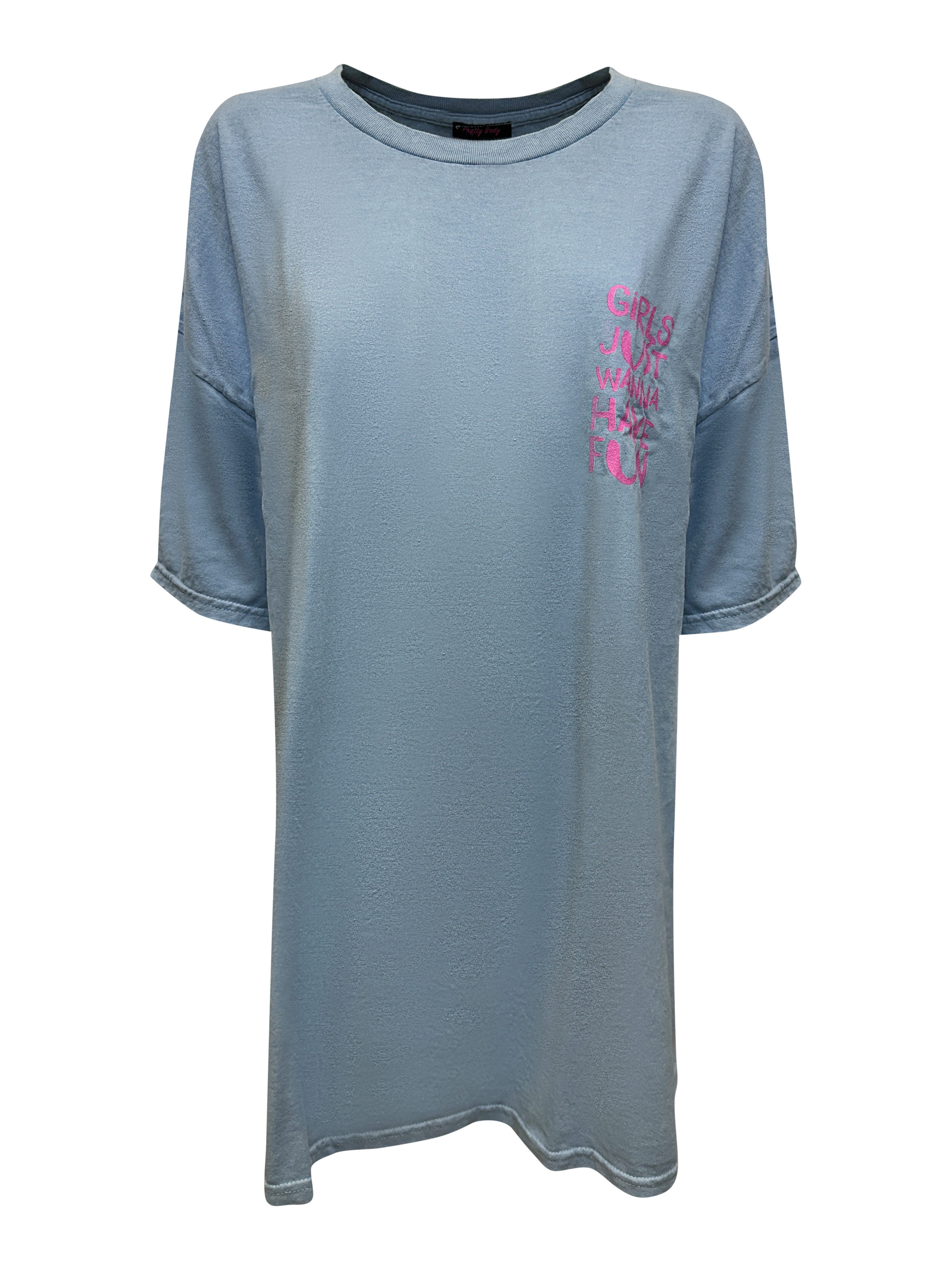 Worldclassca T-Shirt Worldclassca Oversized Girls Print günstig online kaufen