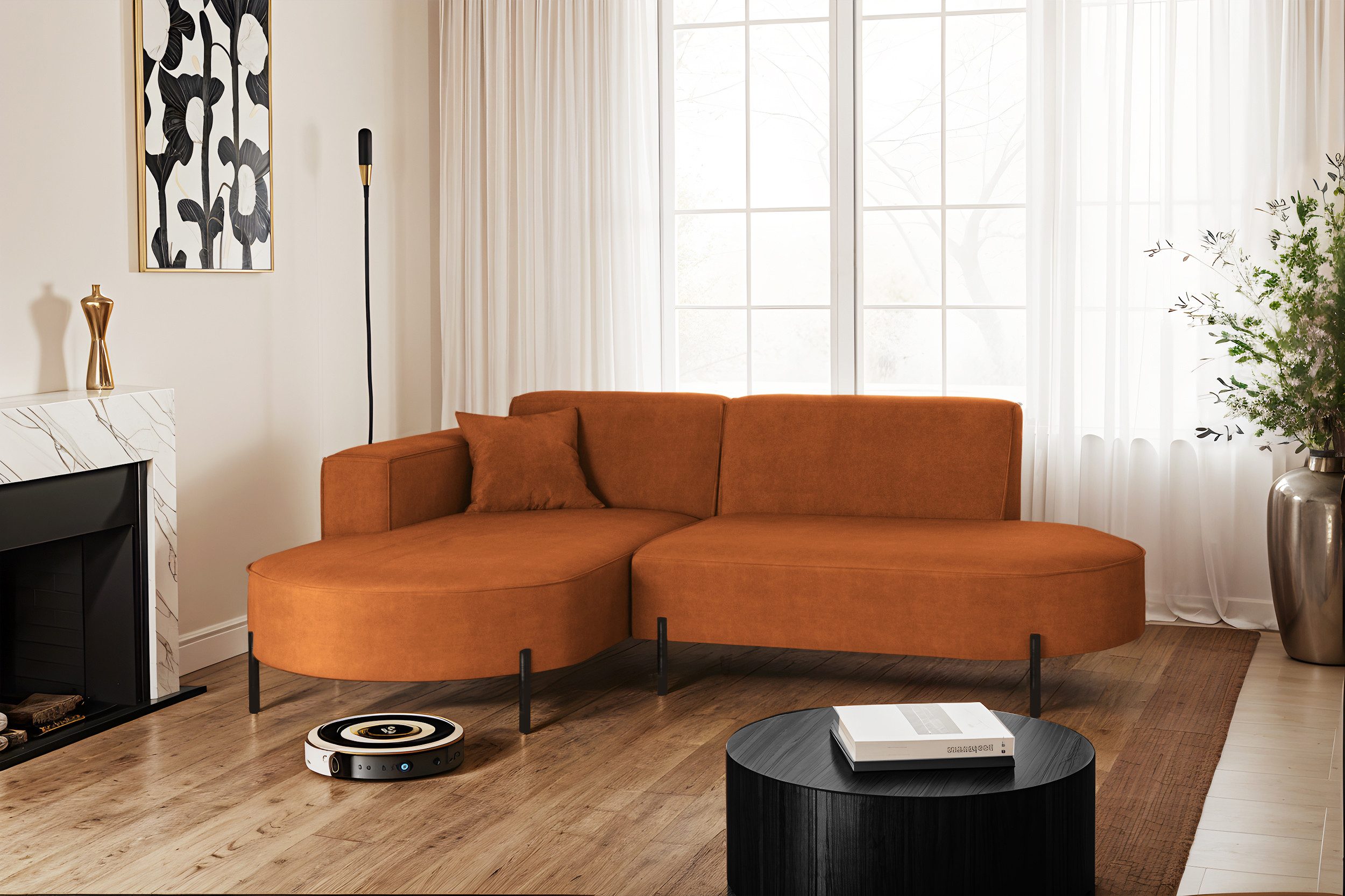 Kaiser Möbel Ecksofa Sofa L-Form Designer günstig online kaufen